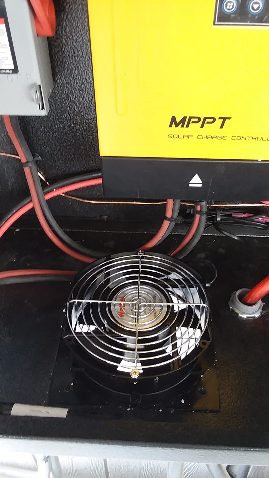 Wathai 172mm x 150mm AC Axial Fan 110V 120V Air Hockey Table Replacement | Dual Ball 6 Inch Exhaust High CFM Air Hockey Fan for Server DIY Cooling Ventilation Exhaust Projects 238 CFM customer photo 2