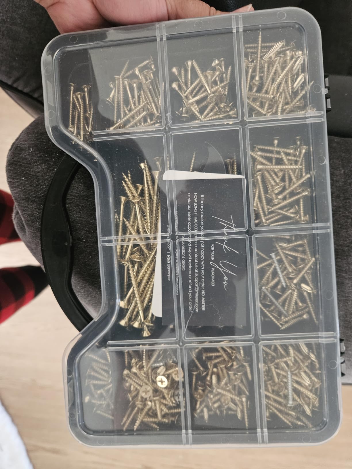 Mr. Pen Wood Screws Assortment Kit, 152 pcs, Phillips Flat Head | 6 Sizes customer photo 2