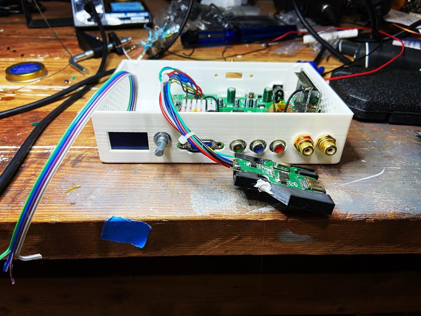 Wigearss Arcade Game RGB/CGA/EGA to VGA HD Game Video Output Converter Board for Arcade Monitor to CRT LCD PDP Projector customer photo 1