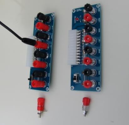 2pcs 24 Pin ATX Power Supply Breakout Adapter Module Desktop Computer Chassis Computer PC Power Supply Breakout Module Adapter 12V 5V 3.3V ATX Transfer Board customer photo 1