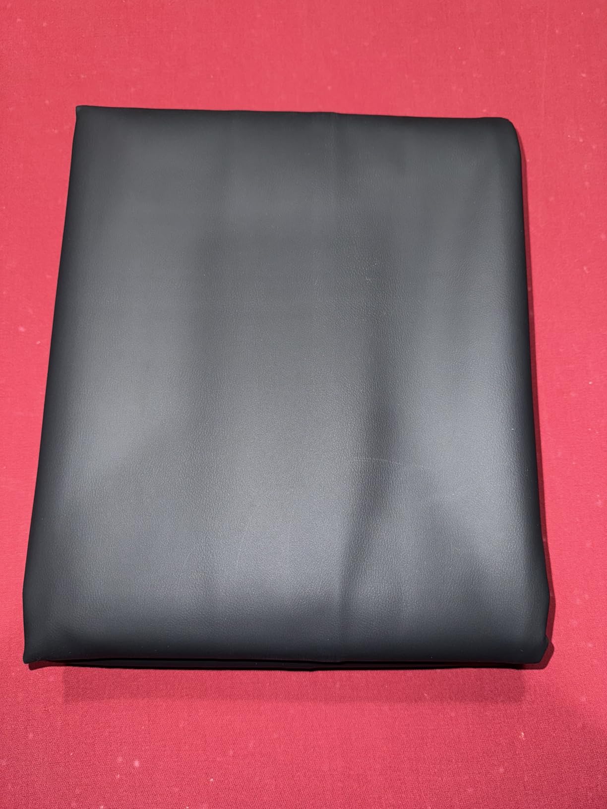 Heavy Duty Leatherette Billiard Pool Table Cover, Waterproof & Tearproof Cover for Pool Table 7/8/9FT (Black Charcoal/Matte, 8FT-(100