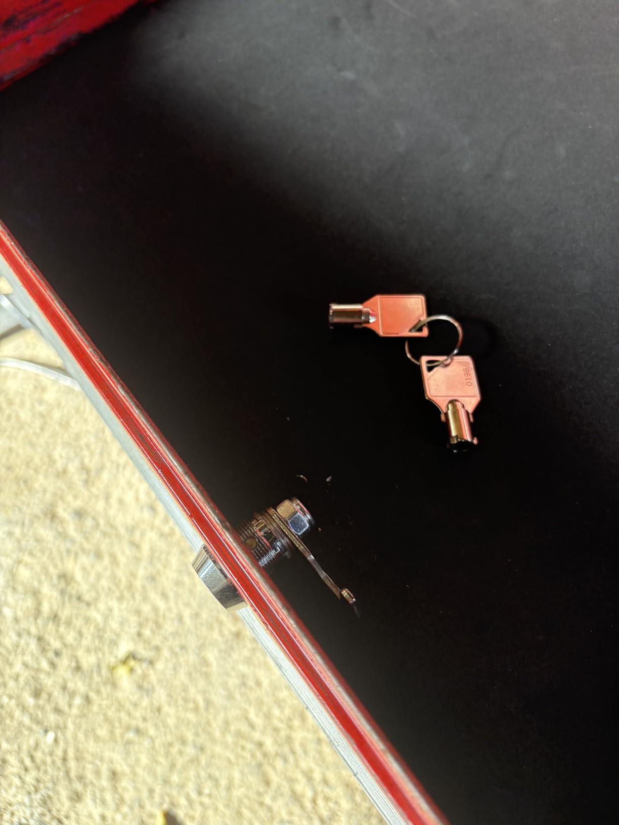 2 Pack Toolbox Lock 5/8