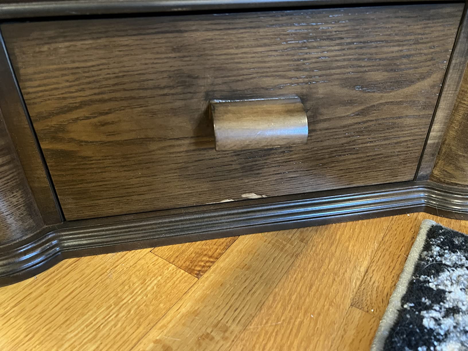 Taurus II Mid-Size Jukebox Vinyl Record Player Bluetooth CD (Stand, Oak) customer photo 1