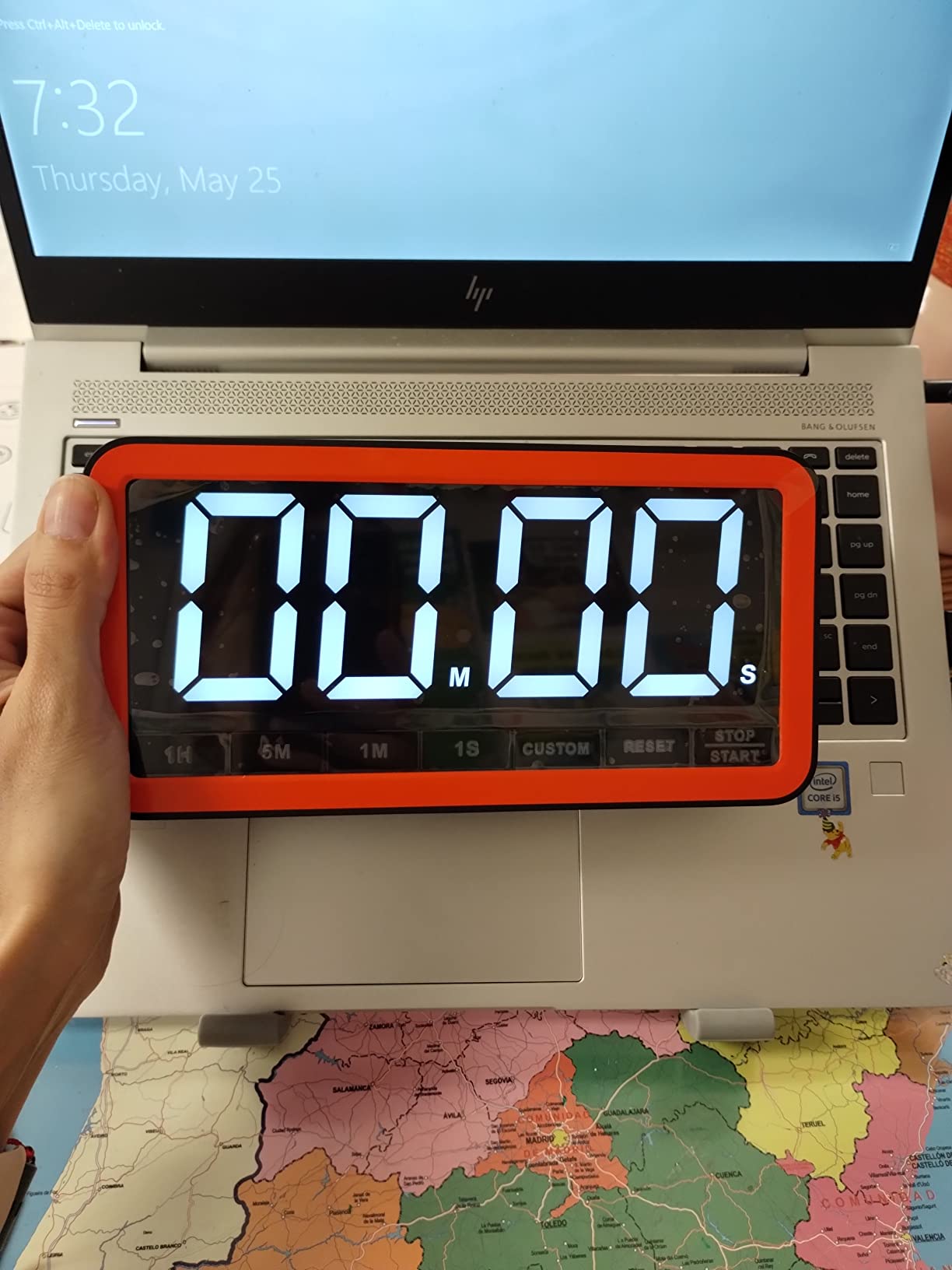 VOCOO Digital Kitchen Timer with 7.8