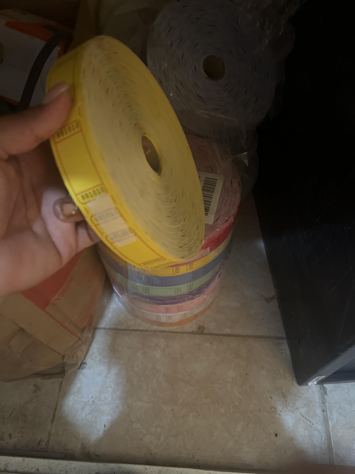 The Ticket Gurus - (8) Single Smile Rolls - 2000 Tickets Per Roll customer photo 1