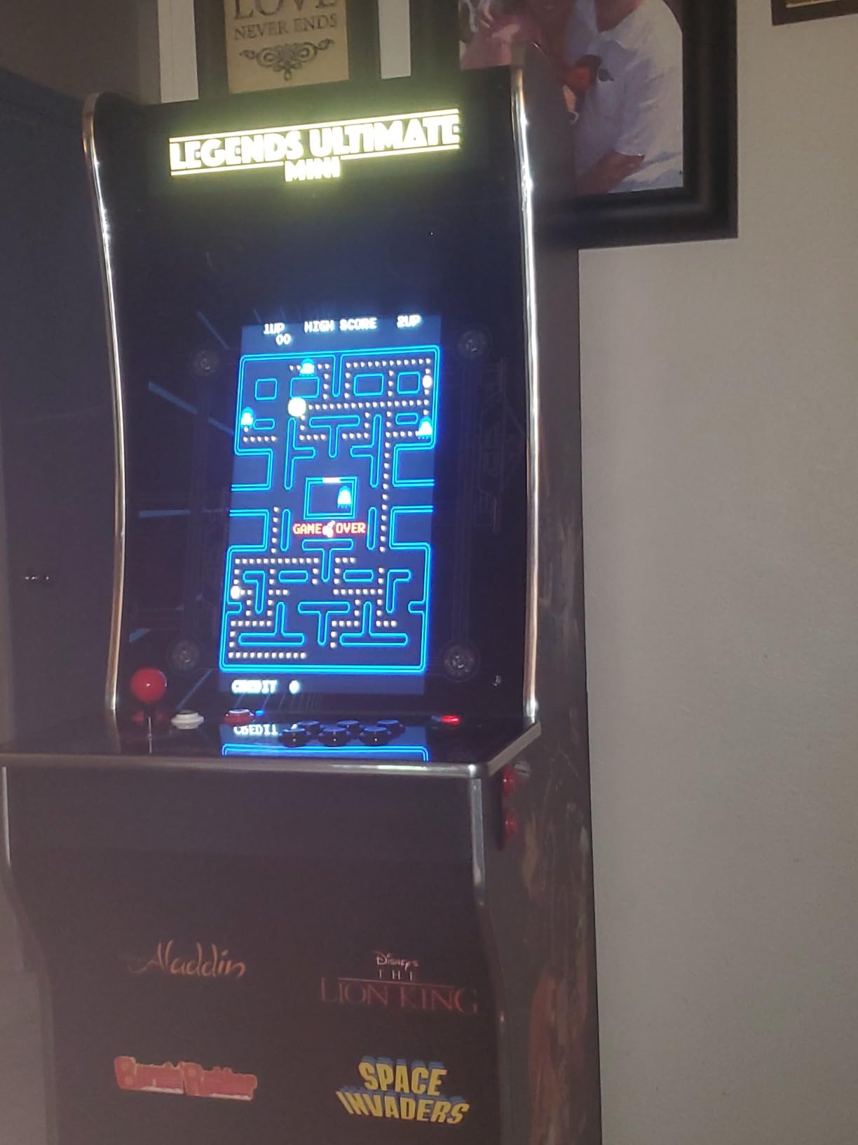 Legends Ultimate Mini, Full Height Arcade Game Machine, Home Arcade, Classic Retro Video Games, 150 Licensed Arcade and Games customer photo 1