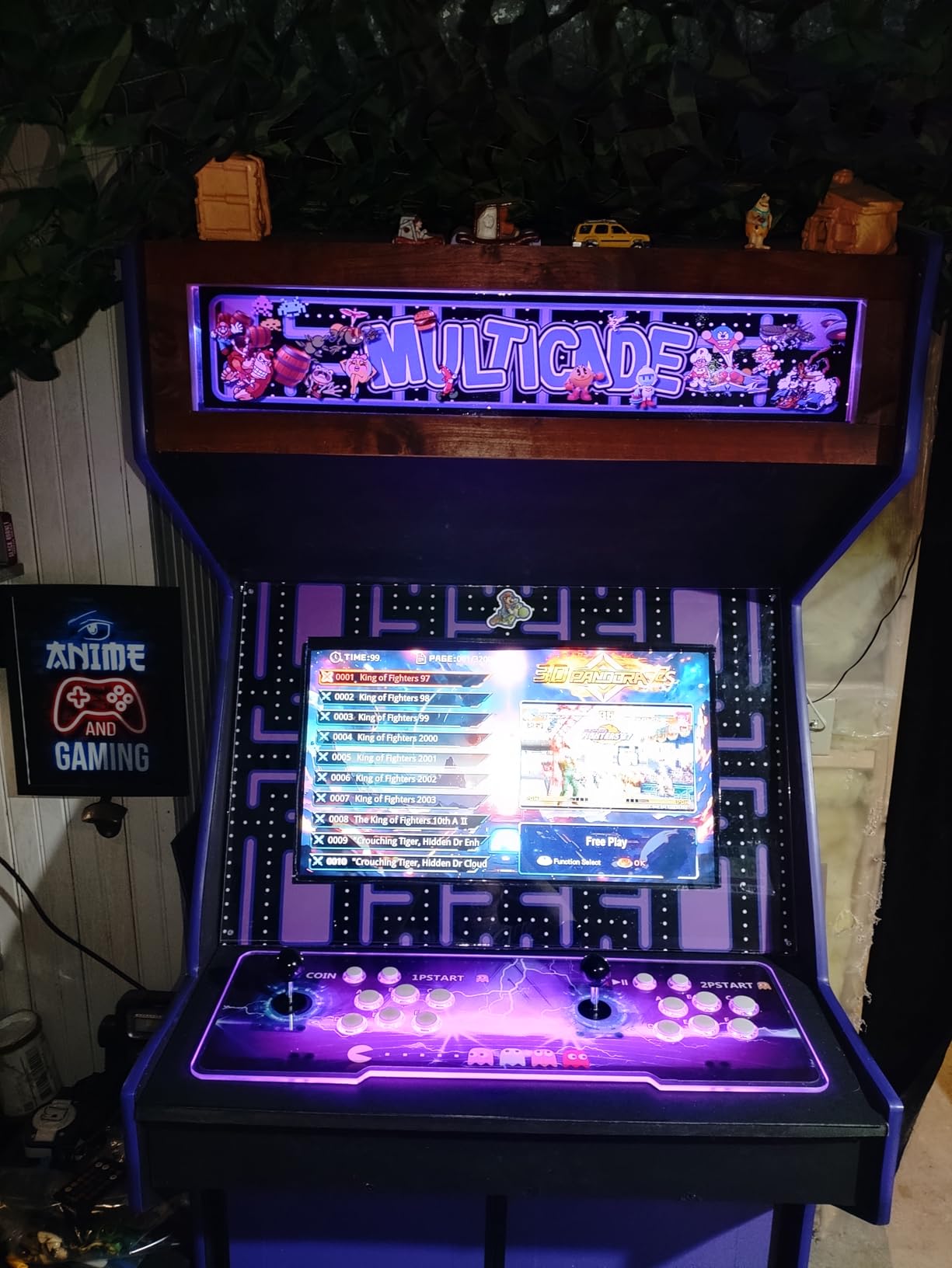 32000 in 1 Pandoras Box 78S Retro Arcade Game Console, 4 Player 3D Magical Modified Games, Search/Save/Hide/Pause Function, Favorite List, One-Button Combo, 128G TF customer photo 1