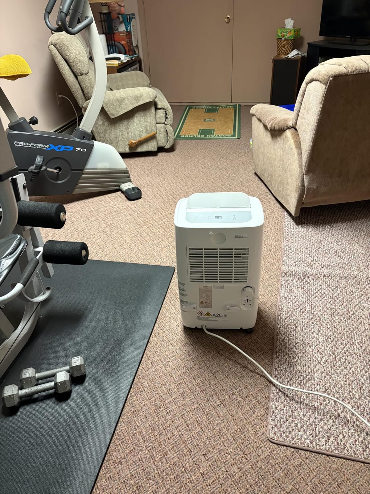 Waykar 80 Pints 5000 Sq. Ft 2025 Energy Star Dehumidifier for Basement | 90° Auto Swing, 30%-80% Humidity Control for home, Continuous drainage support, Whole-House Dehumidification, Auto-defrost customer photo 2