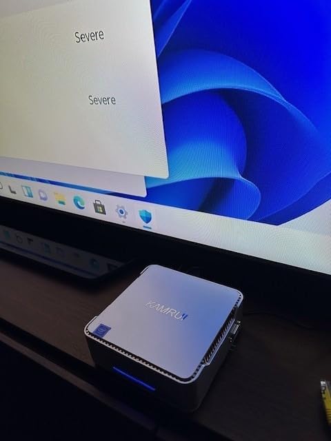 KAMRUI Pinova P2 Mini PC, AMD Ryzen 7330U(4 Cores, 8 Threads, Up to 4.3GHz), 16GB RAM 256GB SSD, Zen3 Architecture 7nm Processor, 8MB L3 Smart Cache Mini Computers,Triple 4K Display Home/Business customer photo 1