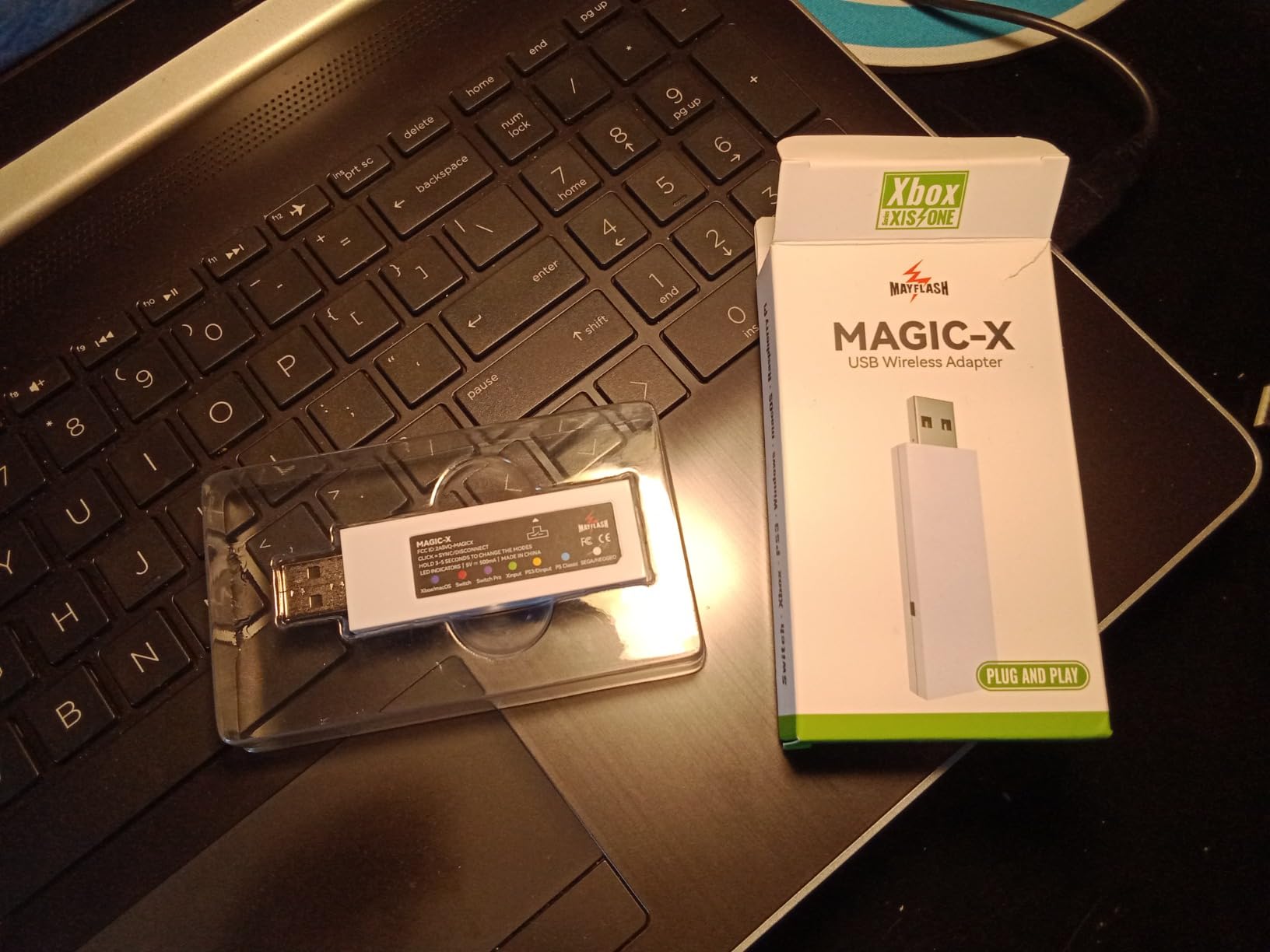 Magic-X Wireless Bluetooth USB Adapter for Xbox Series S/X, Xbox One, Switch, macOS, Windows, Raspberry Pi, Compatible with PS5, PS4, Xbox Bluetooth Controller and More customer photo 1