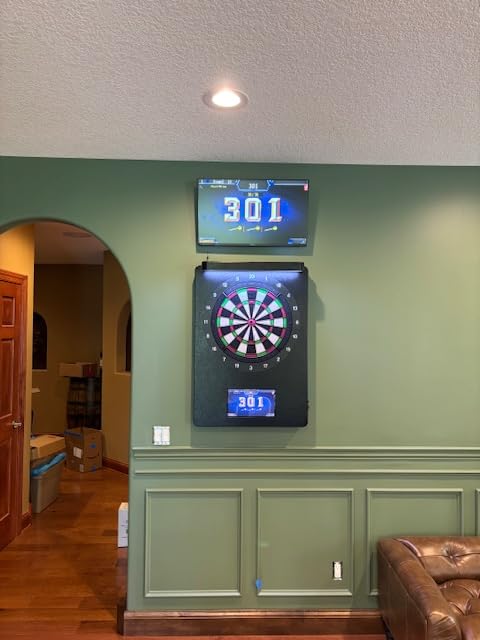 M2 Electronic Dart Machine Online Soft Tip Dartboard for Adults | 15.5