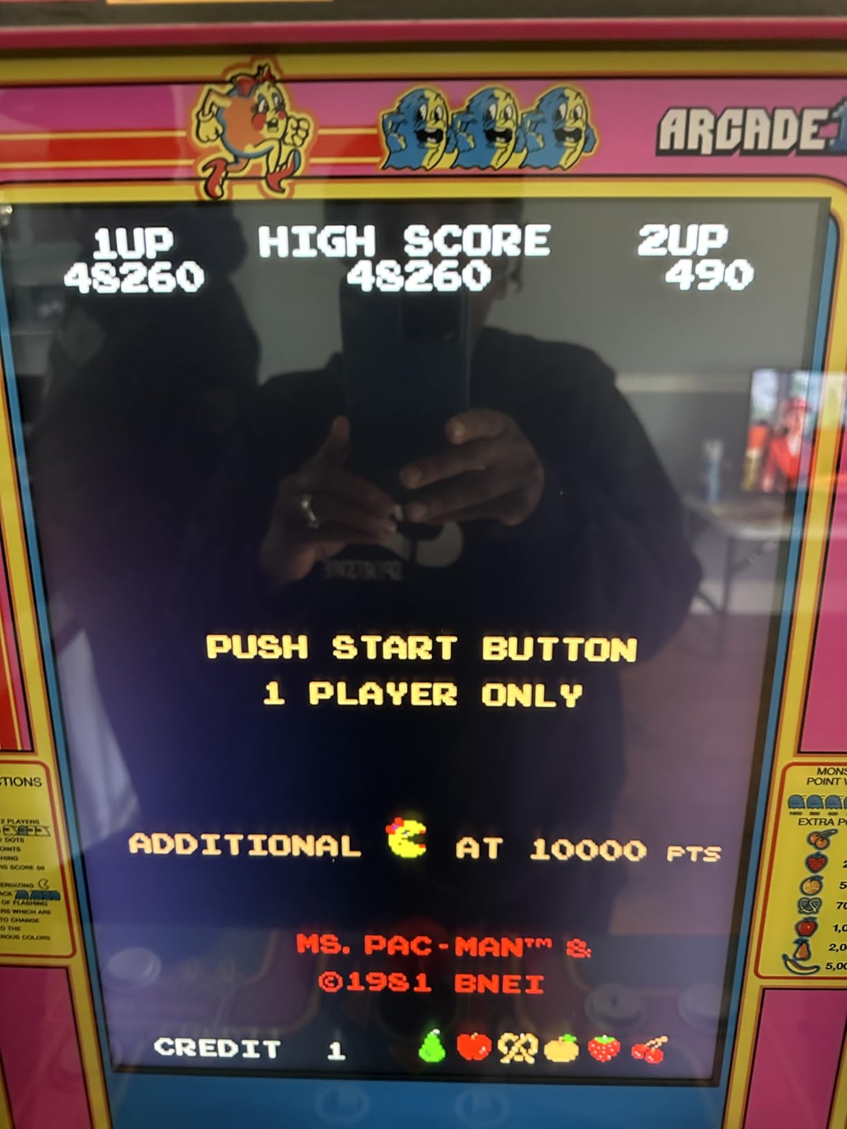 ARCADE1UP MS PAC-Man PARTYCADE 8 Games in 1 customer photo 1