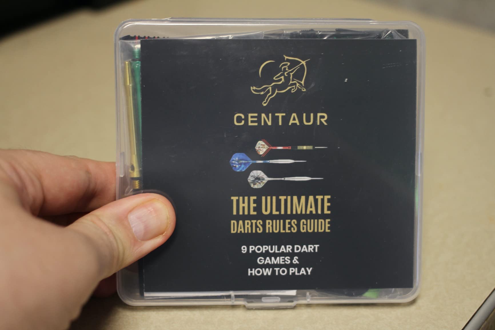 centaur 12 Pack Soft Tip Darts, Professional 18 Gram Plastic Tip Dart Sets | with 4 Colors Premium Aluminum Shafts 100 Dart Tips 16 Dart Flights and Dart Case for Electronic Dart Board customer photo 1