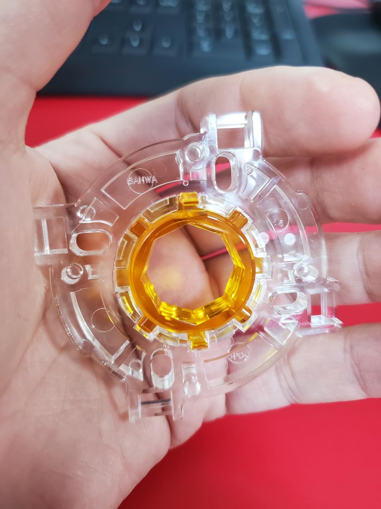 GT-Y (GTN-Y) Octagonal Restrictor Gate for Sanwa JLF-TP-8YT Joysticks customer photo 1
