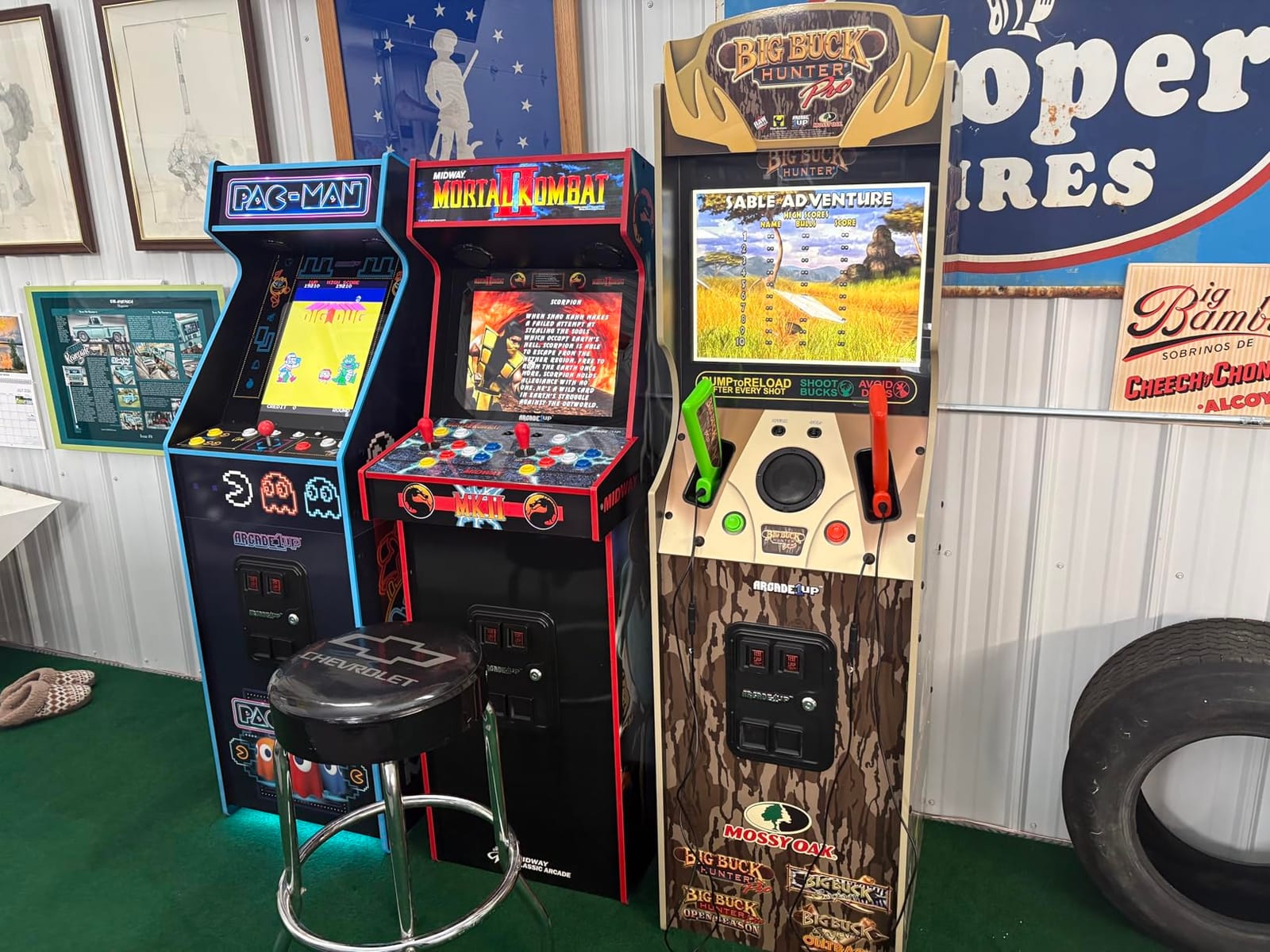 ARCADE1UP Mortal Kombat II Deluxe Arcade Machine, 14 Games | Gaming Cabinet with Real Feel Joysticks and Buttons, 17-Inch Color Screen customer photo 2