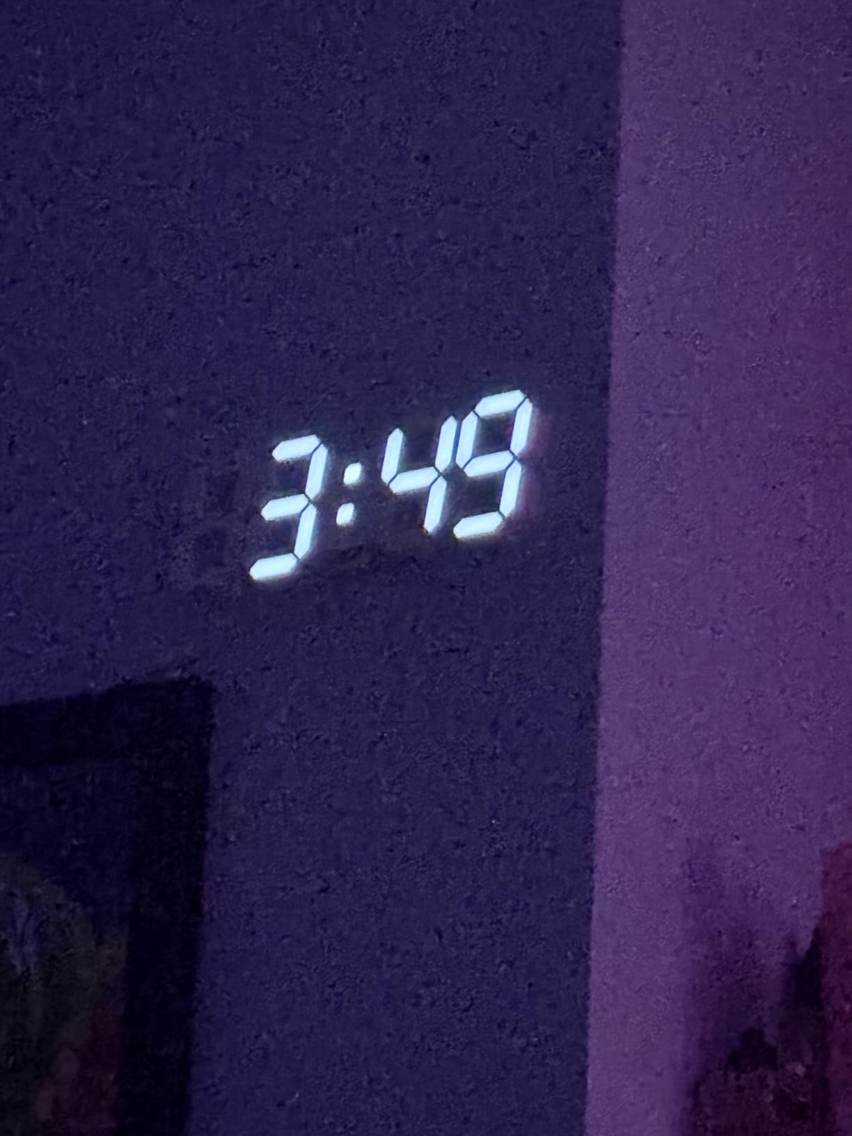 KOSUMOSU LED Digital Clock Neon Clock 9.7