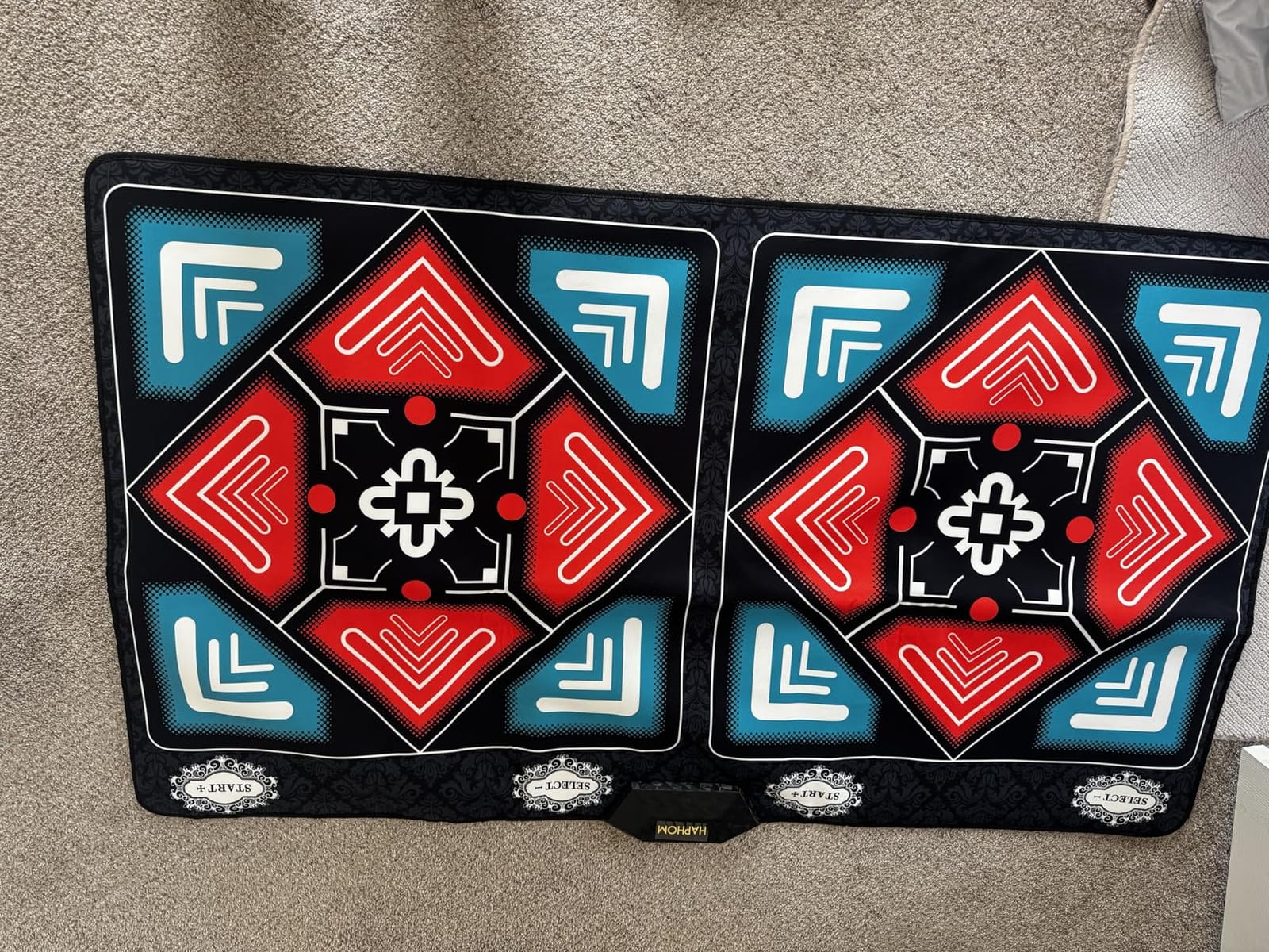 TIK-Tok Dance Mat Game for TV, Christmas Colors Wireless Plug and Play Wrinkle-Free & Non-Slip Electronic Dance Mats, Exercise Dance Pad with Camera for Kids and Adults, Boys & Girls Gifts Toy customer photo 2