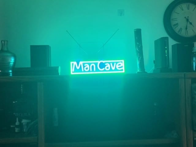 YuanDian Man Cave Neon Sign, Neon Lights for Gamer Room Wall Decor, Gift Ideas for Boys Game Nephew Men Teen Son Grandson customer photo 1