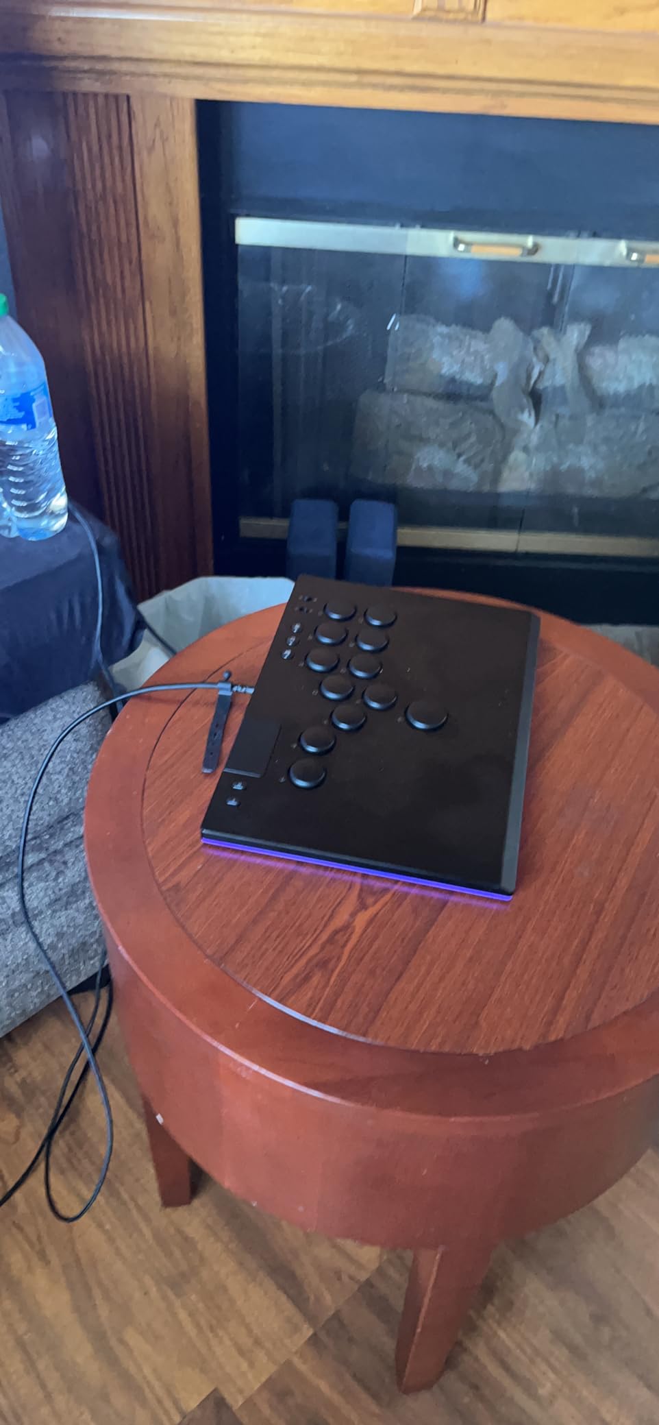 Razer Kitsune All-Button Arcade Controller - For PS5 / PlayStation 5 & PC - Low-Profile Optical Switches - Slim Form Factor - Removable Top Plate - Chroma RGB Lighting - USB Type C customer photo 1