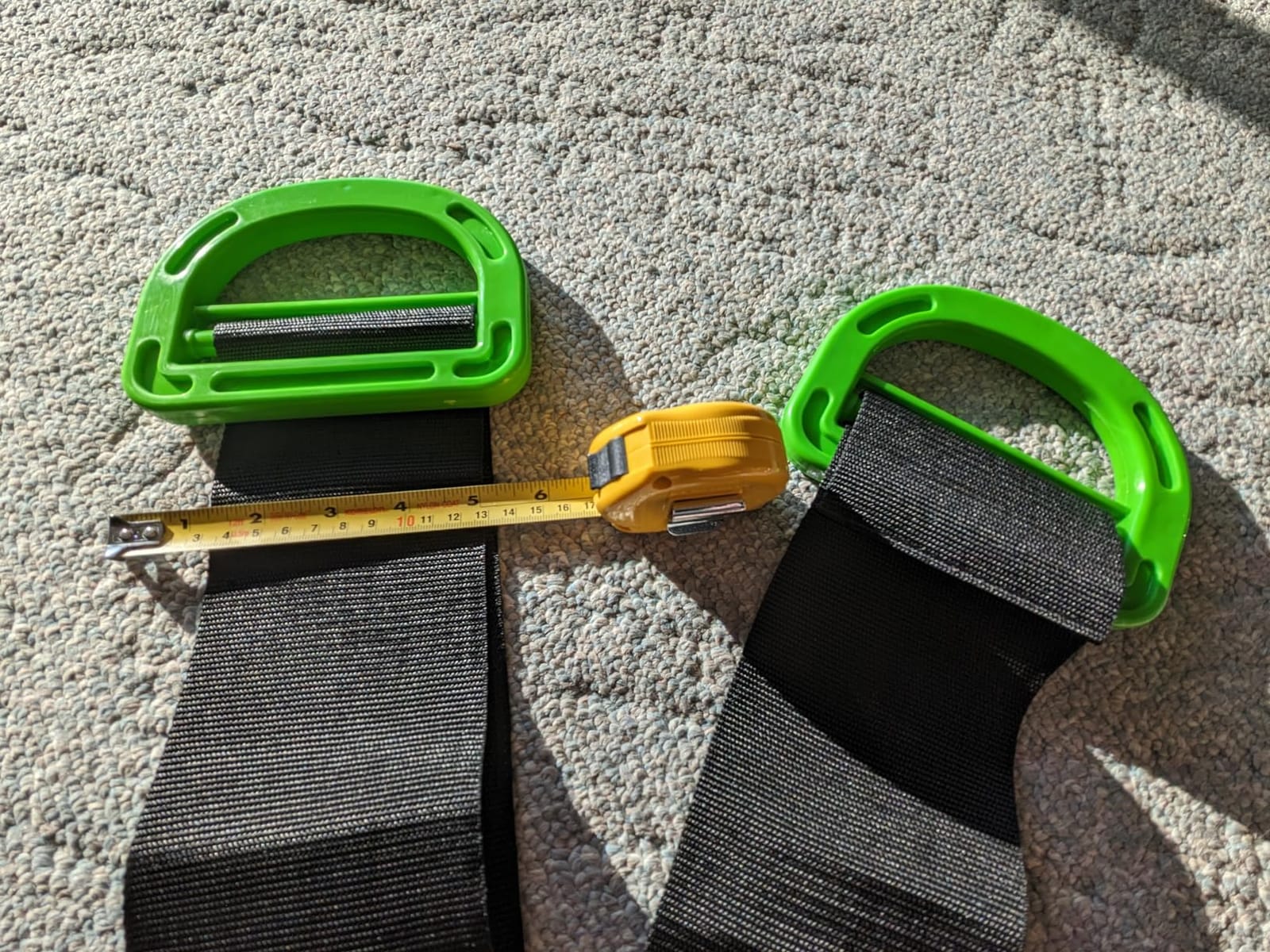 Moving Straps, 2 Pack 1-Person Adjustable Handle Moving Lifting Strap for Moving Furniture, Appliances, Objects Up to 600lbs | 2 Pack 1-Person 2 Mover Lifting Strap customer photo 2