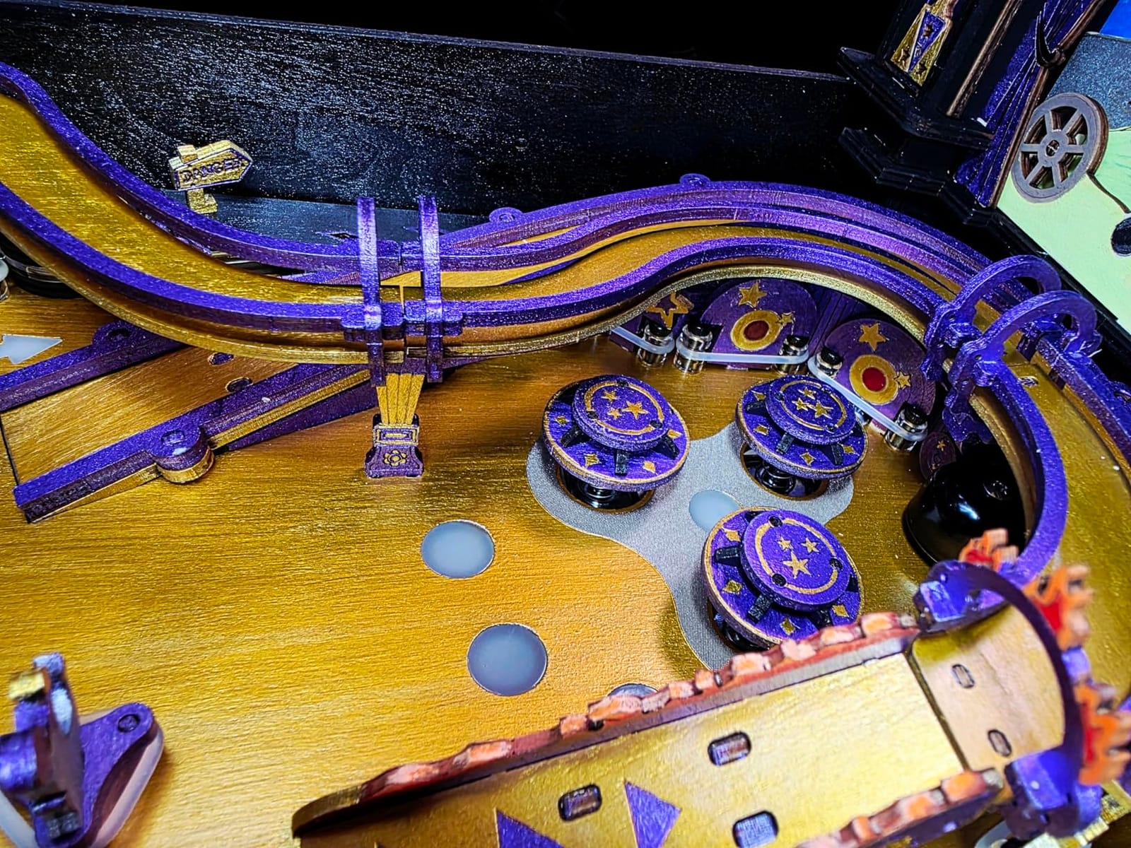 ROBOTIME Pinball Machince EG01 - Wooden Puzzles for Adults Miniature Pinball 3D Puzzle customer photo 2