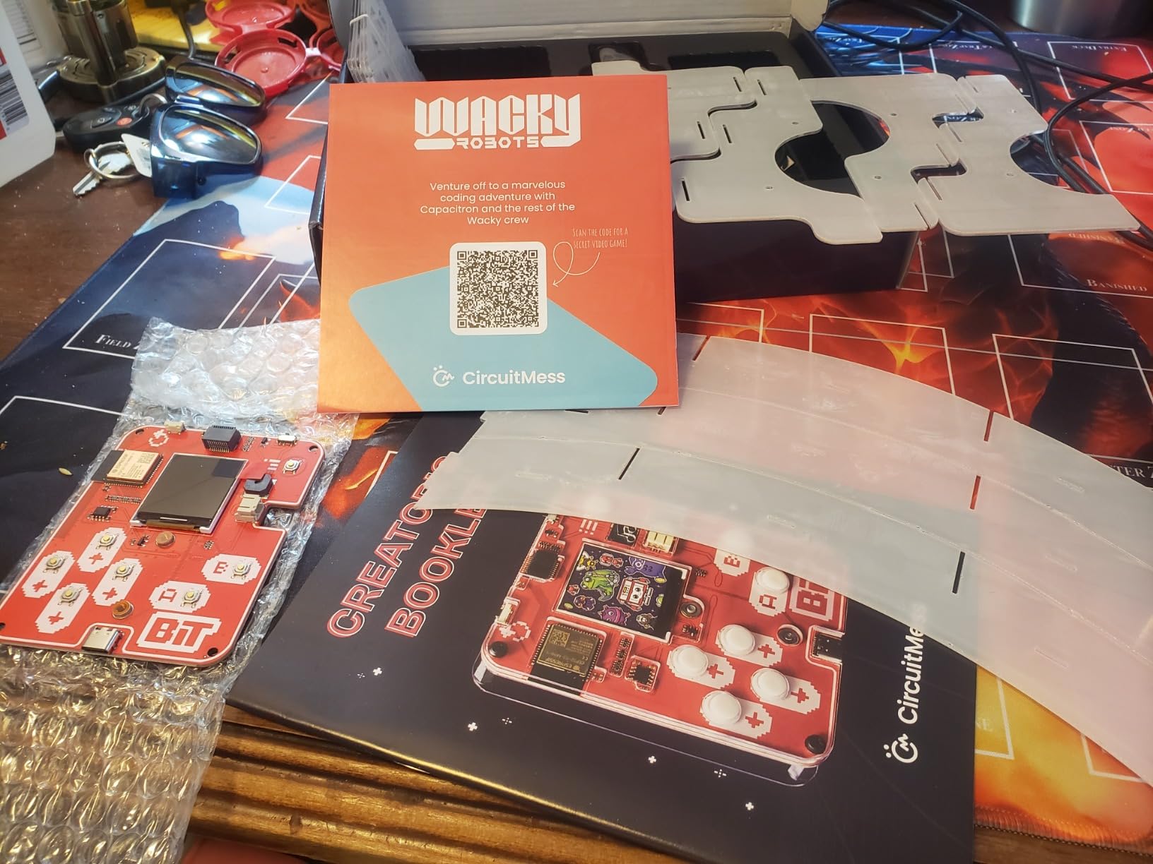 CircuitMess Bit DIY Handheld Game Console Kit | Build & Code Your Own Retro Games with CircuitBlocks | Educational STEM Gift for Ages 7+ customer photo 2