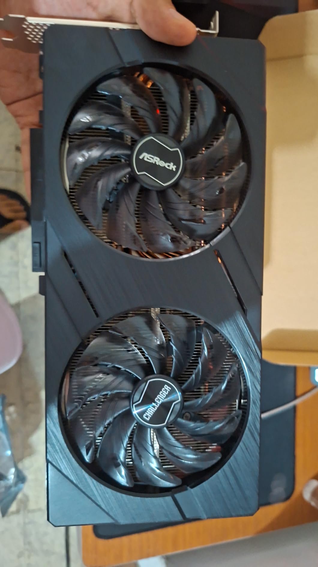 ASRock Intel Arc A580 Challenger 8GB OC Graphics Card, Intel Xe HPG Architecture, 8GB GDDR6, PCIe 4.0, Dual Fans, 0dB Silent Cooling, DisplayPort 2.0 customer photo 2