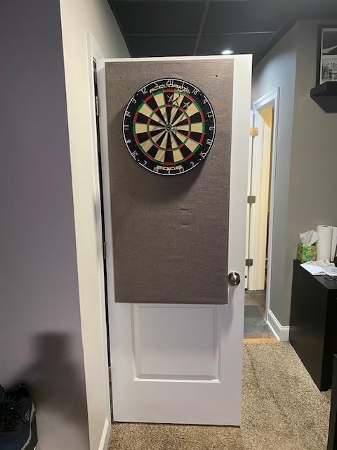 Accudart Edge Bristle Dartboard - Premium Brazilian Sisal, Razor-Thin Spider, Rotating Metal Number Ring, Increased Playing Area, Super Thin Bullseye - Ideal for Steel-Tip Darts customer photo 1