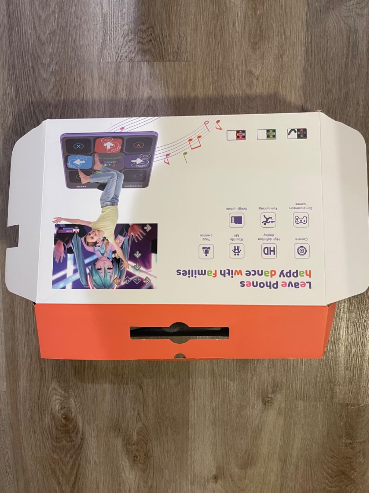 Kids Dance Mat, Interactive Dance Game for TV, Gift for Girls Boys customer photo 1