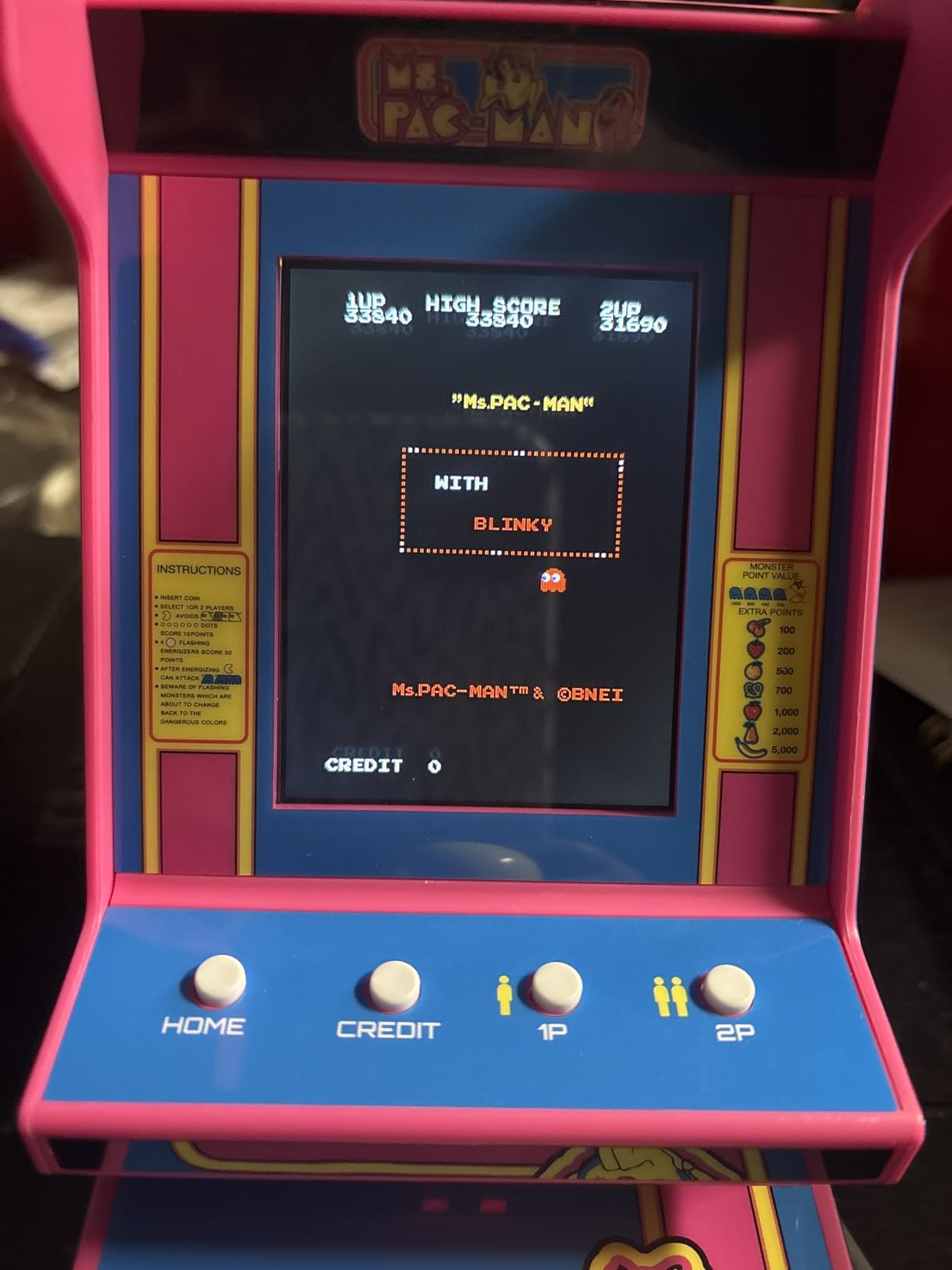 My Arcade Ms. Pac-Man Joystick Player: Retro Arcade Classics, 3.5