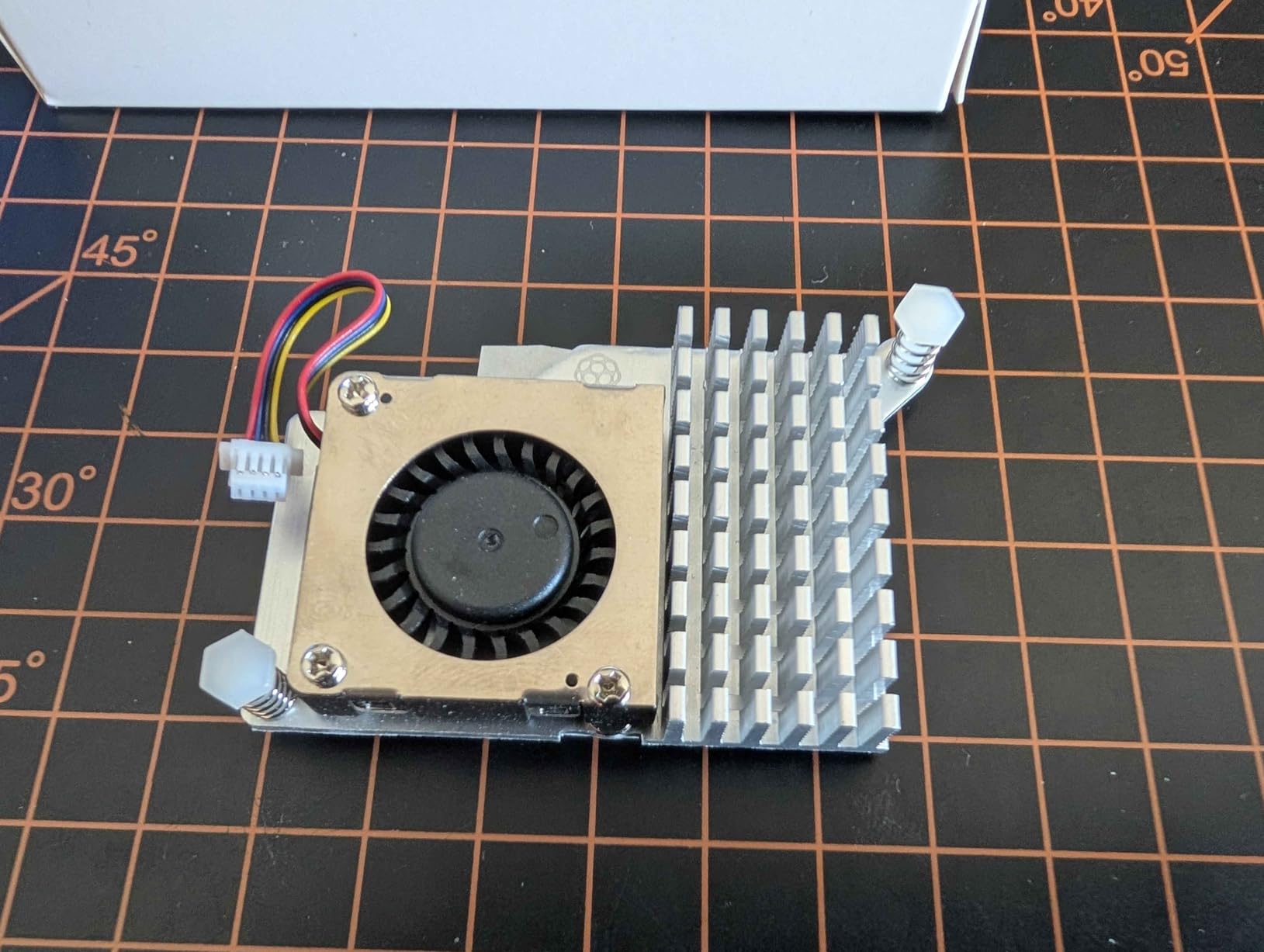 Official Pi 5 Active Cooler Compatible with Raspberry Pi 5 | Combines Temperature-Controlled Blower Fan and Aluminium Heatsink customer photo 2