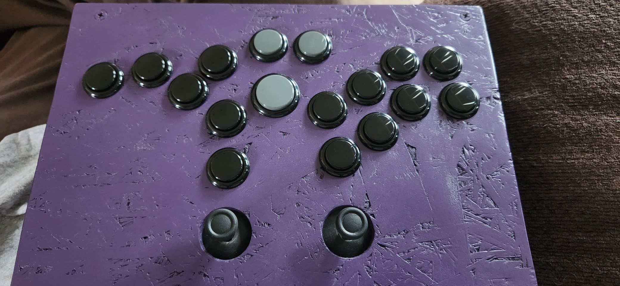 QANBA D-lite Arcade Button Original Buttons Snap-In Joystick Arcade Buttons for DIY arcade machines 24mm Push button switch(Boxed） (24mm Blue（EL01) 24 Pcs) customer photo 2