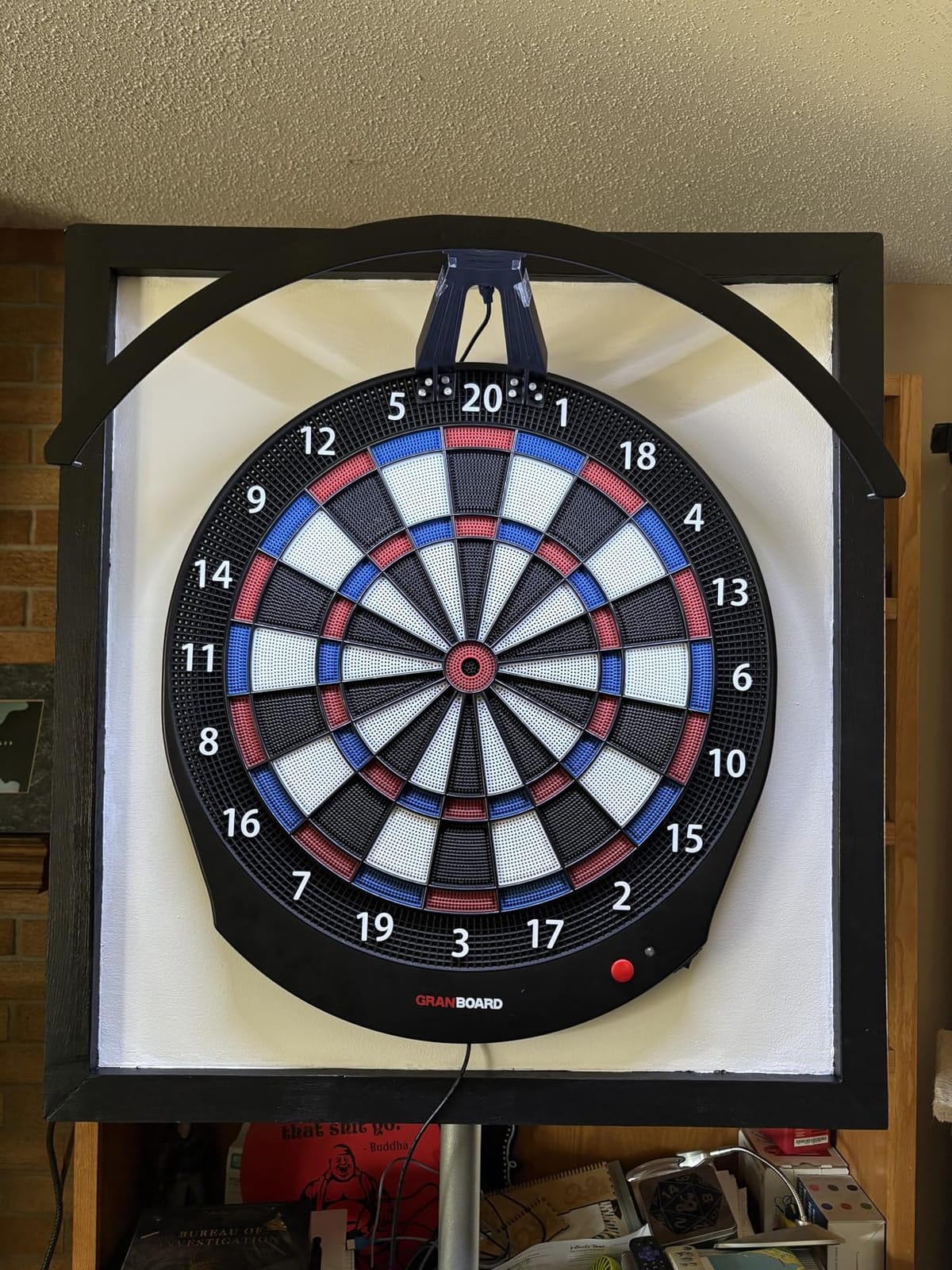 Mission Darts Torus ST Soft Tip Dart Board Light | Dartboard LED Lighting System for Electronic and Soft Tip Dartboards, Black (TOR-ST) customer photo 2
