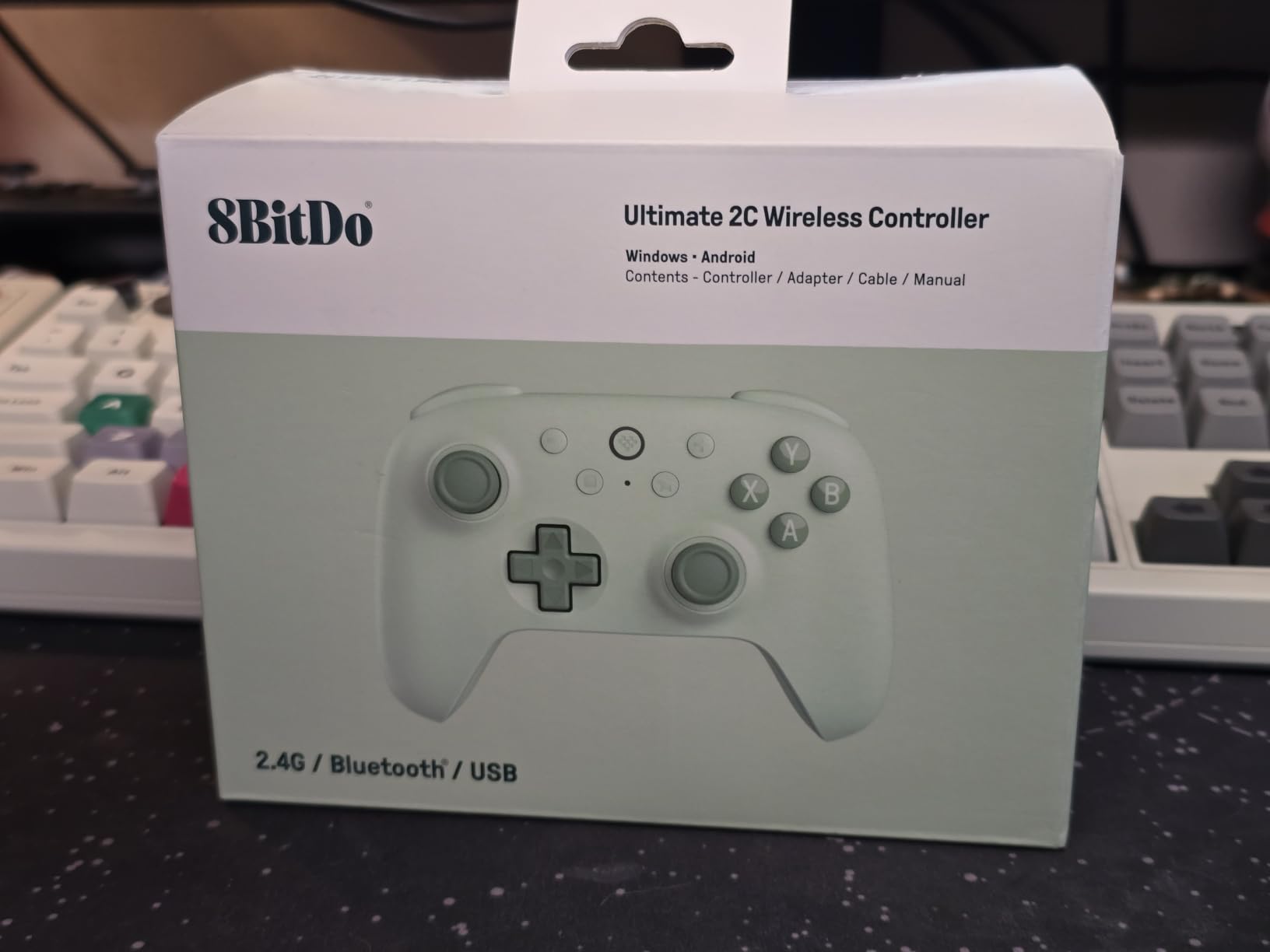 8Bitdo Ultimate 2C Wireless Controller for Windows PC and Android, with 1000 Hz Polling Rate, Hall Effect Joysticks and Triggers, and Remappable L4/R4 Bumpers (Green) customer photo 2