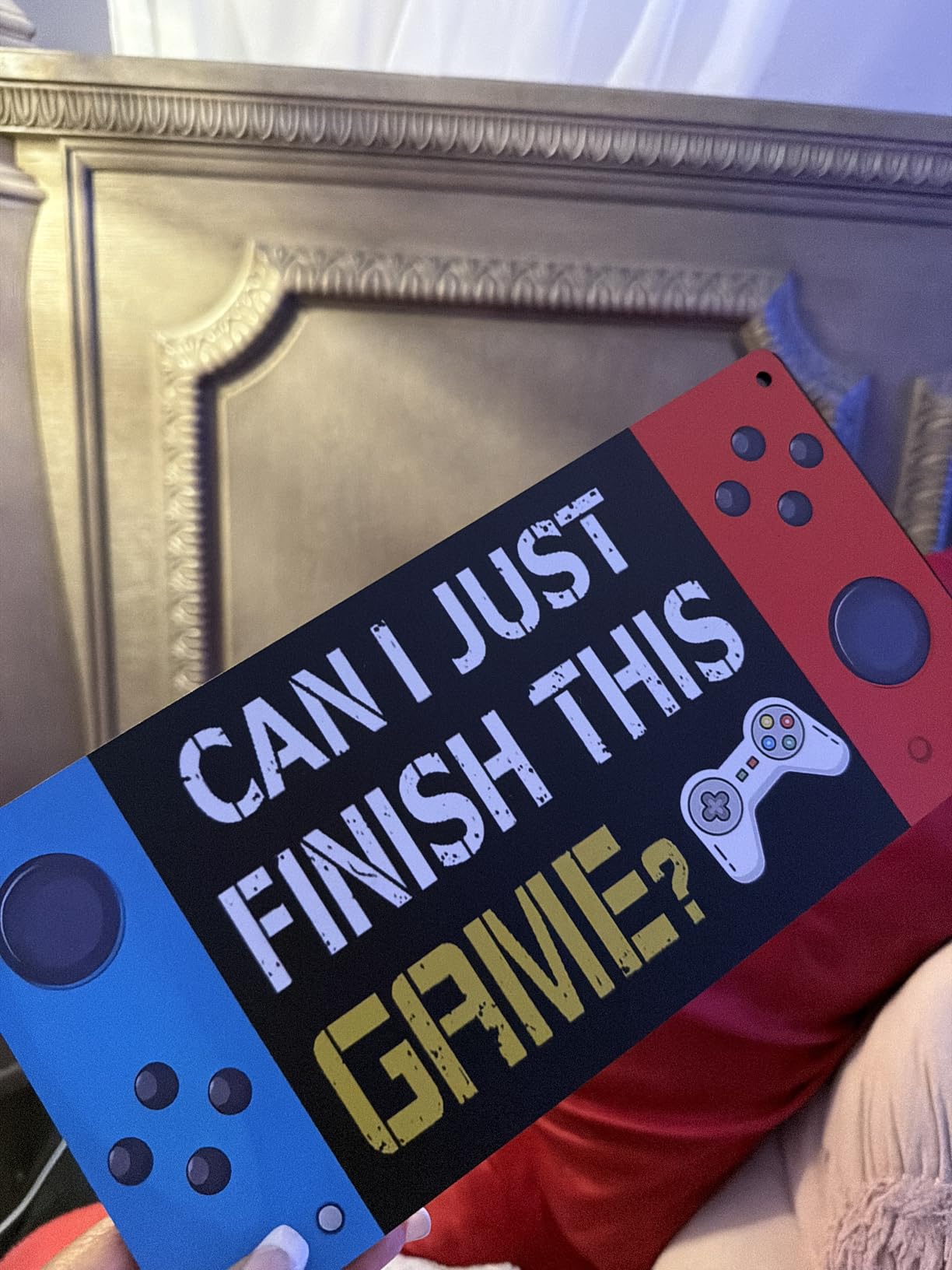 Funny Game Room Sign Wall Decor Welcome To The Game Room Tin Sign Gameroom Accessories Games Arcade Metal Signs Gaming Wall Decor Player Poster Video customer photo 1