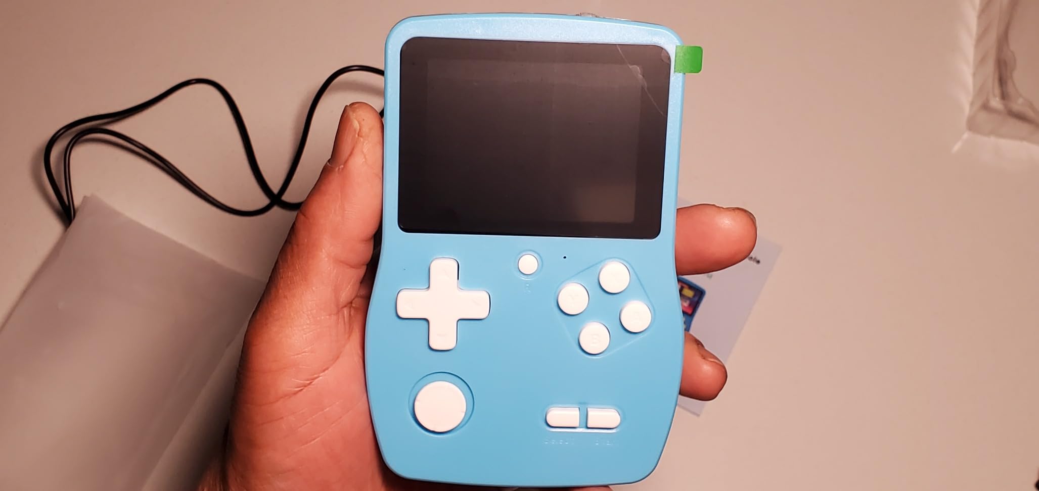 32 Bit Handheld Games for Kids Preloaded 139 Retro Video Games, Blue | Portable Video Gaming Player with 3.0