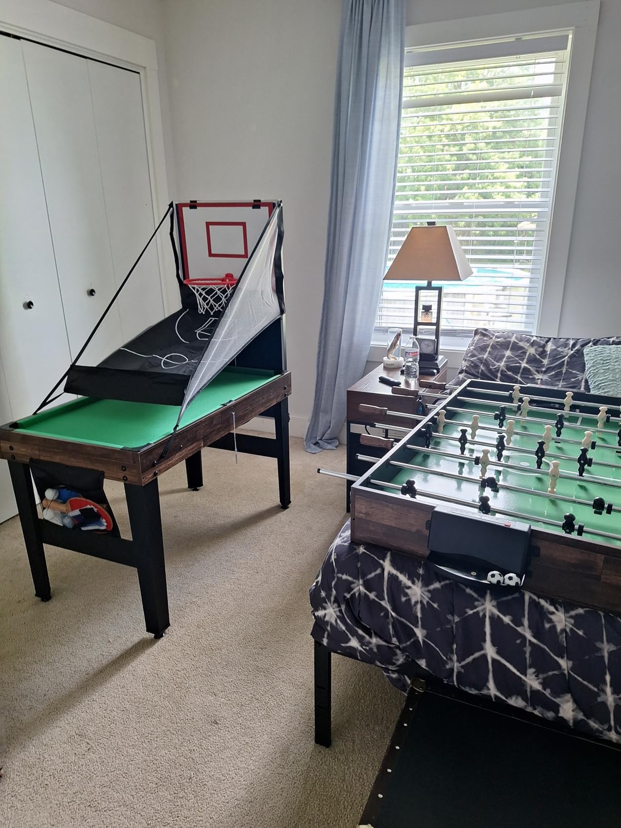 Best Choice Products Combo Game Table Set w/Ping Pong, Foosball, Basketball, Air Hockey, Archery, Chess, Checkers, Shuffleboard, Bowling customer photo 1