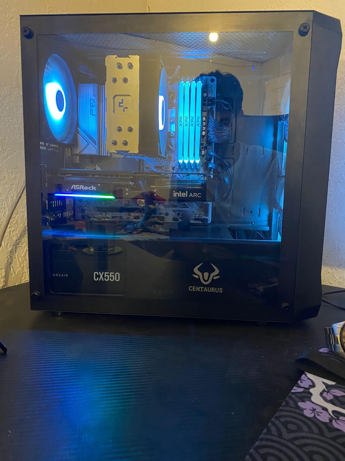 ASRock Intel Arc B580 Challenger 12GB OC Graphics Card, 2740 MHz GPU Clock, 12GB GDDR6, DisplayPort 2.1, HDMI 2.1a, Dual Fan Cooling, 0dB Silent Operation customer photo 2
