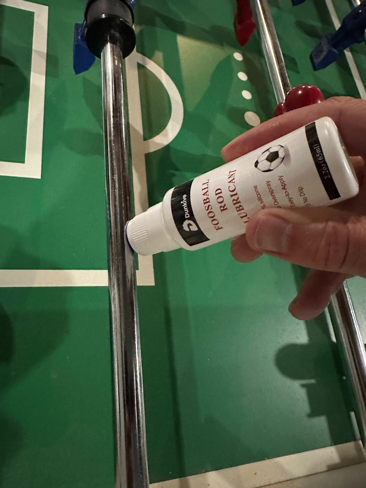 Foosball Rod Silicone Lubricant, 100% Silicone with No Spill Applicator customer photo 1