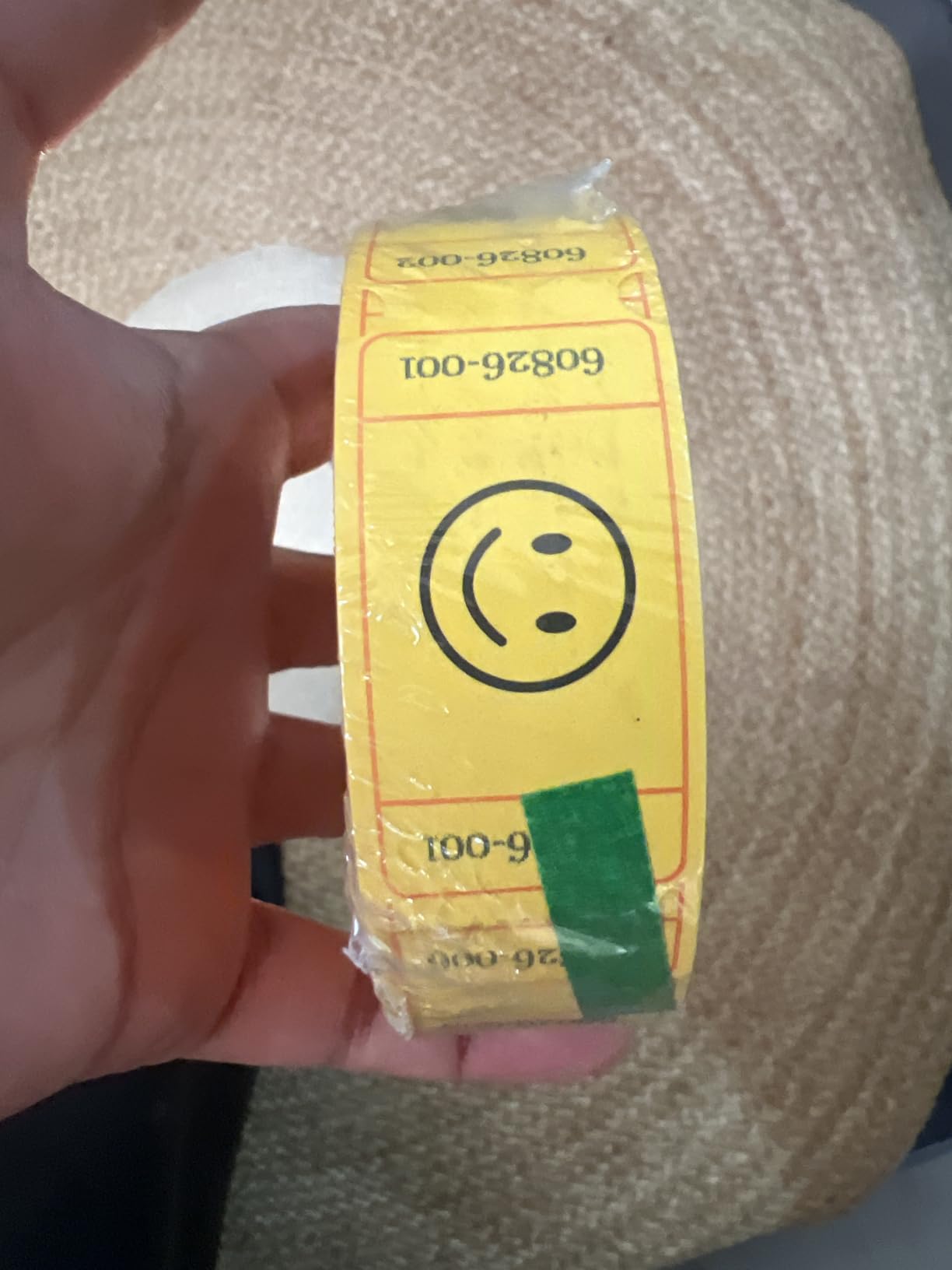 L LIKED 3000 Raffle Ticket Rolls, 6 Assorted Colors, 1x2 Inch Smile Ticket for Events, Entry, Class Reward, Parties, Giveaways & Prizes customer photo 2