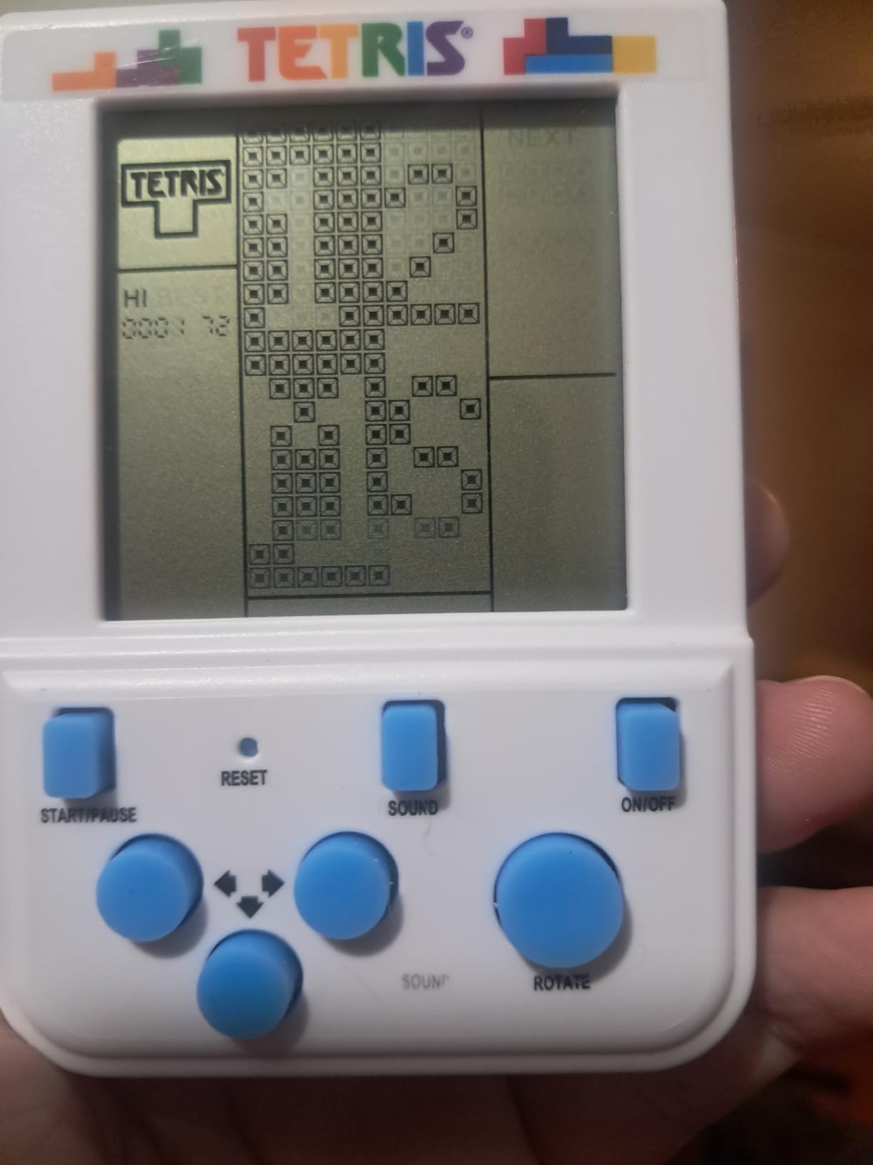 Tetris Keyring Handheld Arcade Game - Officially Licensed Mini Retro Console with LCD Screen, Sounds & 2 Game Modes - Portable Classic Puzzle Toy, Travel Gift, Retro Gamer. Officially Licensed. customer photo 1