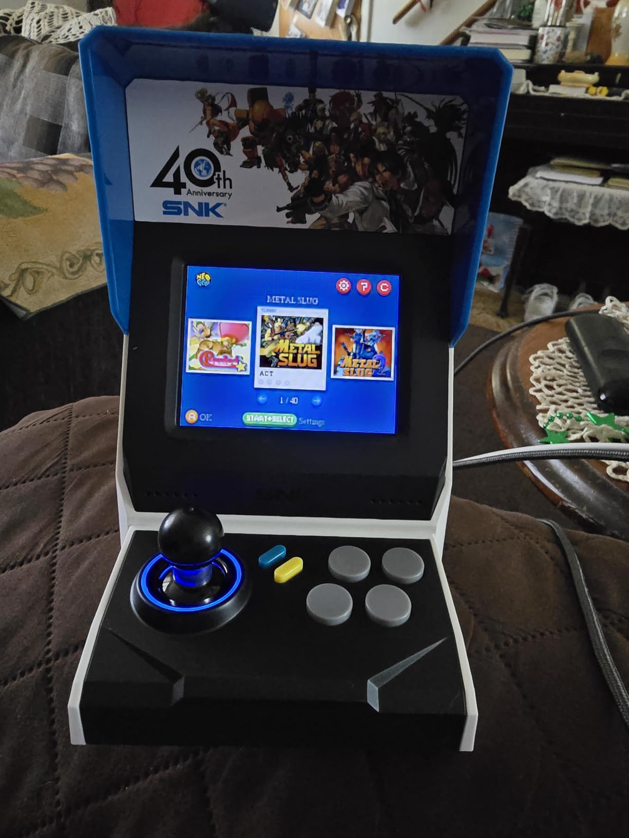 SNK 40th Anniversary NEOGEO MINI Arcade Console customer photo 2
