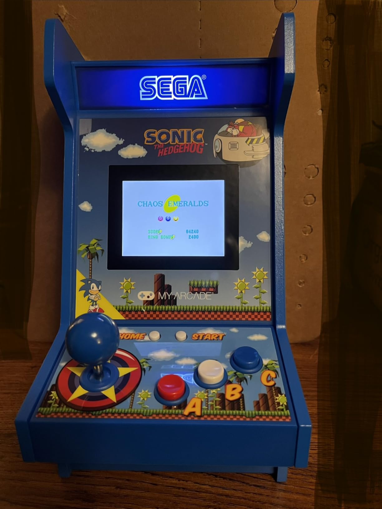 My Arcade Sonic Mighty Player: Sonic Toys, 4 Sega Games, 11