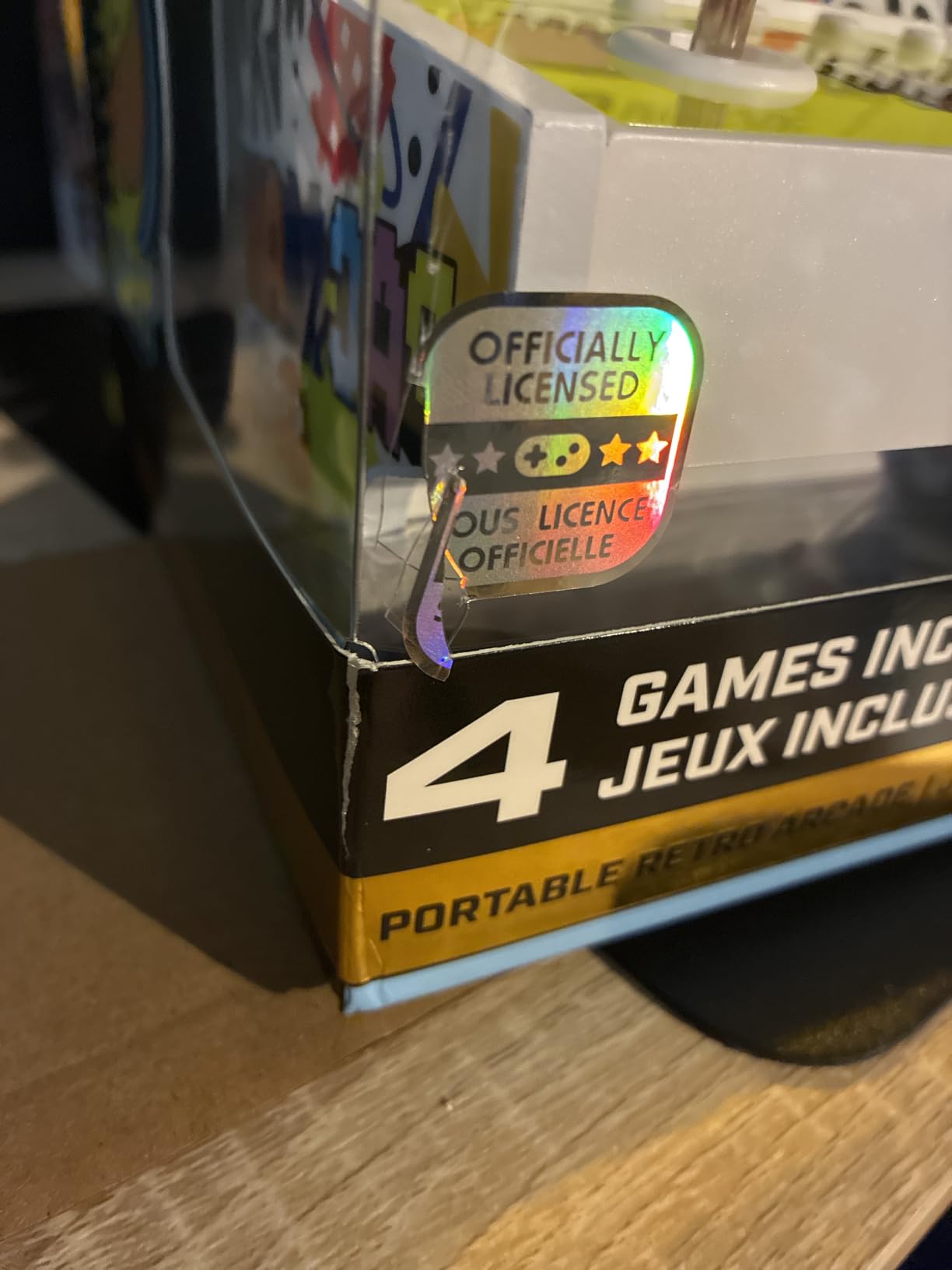 My Arcade Pac-Man Mighty Player: Retro Gaming, 11 inch Countertop Arcade, Illuminated Marquee, 4 Games in 1, Rechargeable Battery customer photo 1