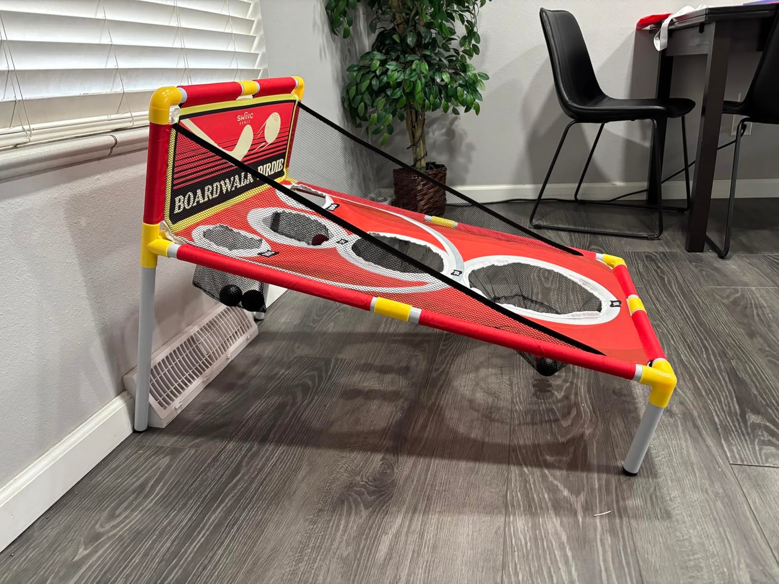 SWOOC Games - Boardwalk Birdie | Arcade Style Golf Game with Easy Setup & 10+ Games Included | Cornhole Golf Chipping Game | Indoor & Outdoor Activities for Adults and Family | Backyard Fun customer photo 2