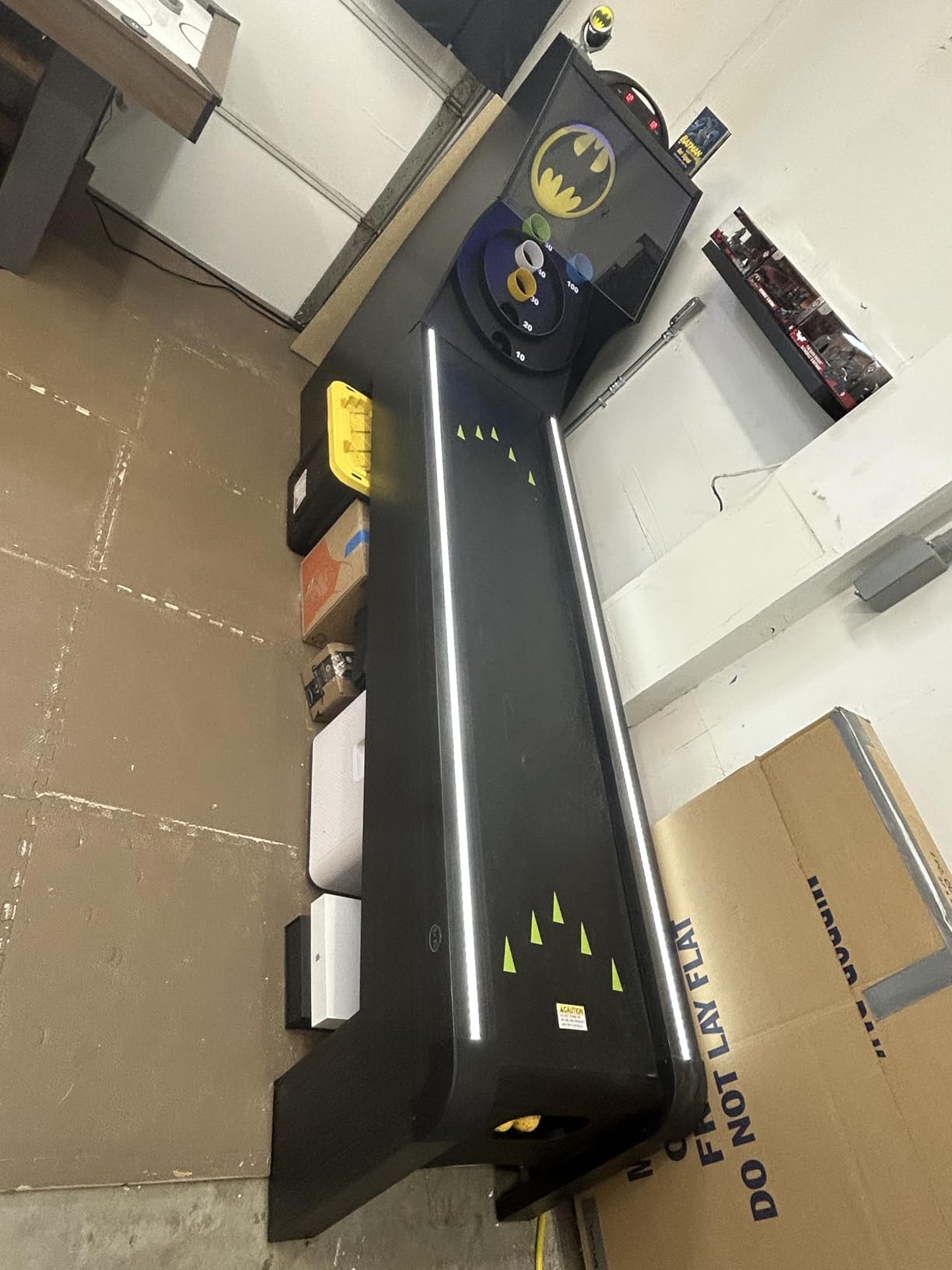 VEVOR Roll and Score Classic Arcade Game Table, Sky Ball Table Machine, LED Electronic Scorer & Track Lighting, Sound, Automatic Ball Return, Home Recreation Game Room customer photo 1