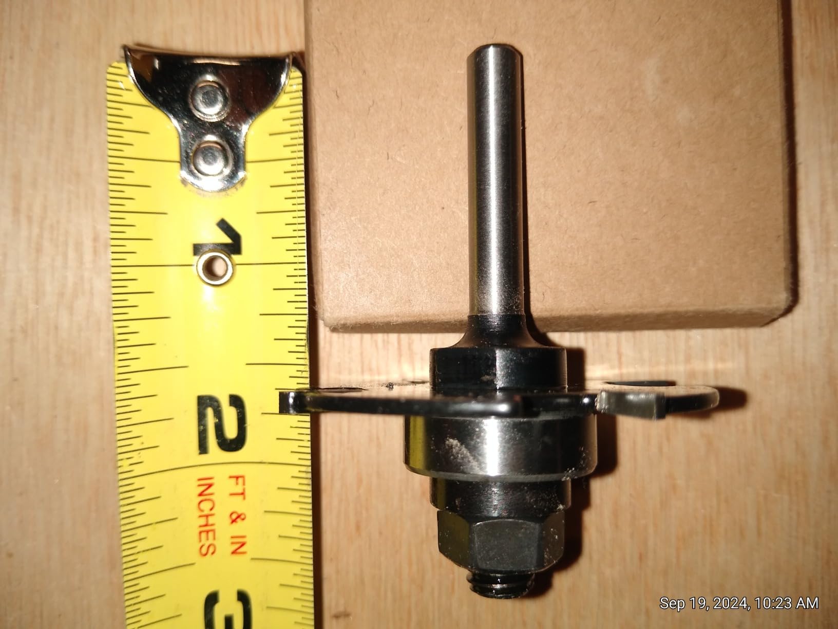 Slot Cutter Router Bit 1/4 Shank - 4-Wings, 9/16