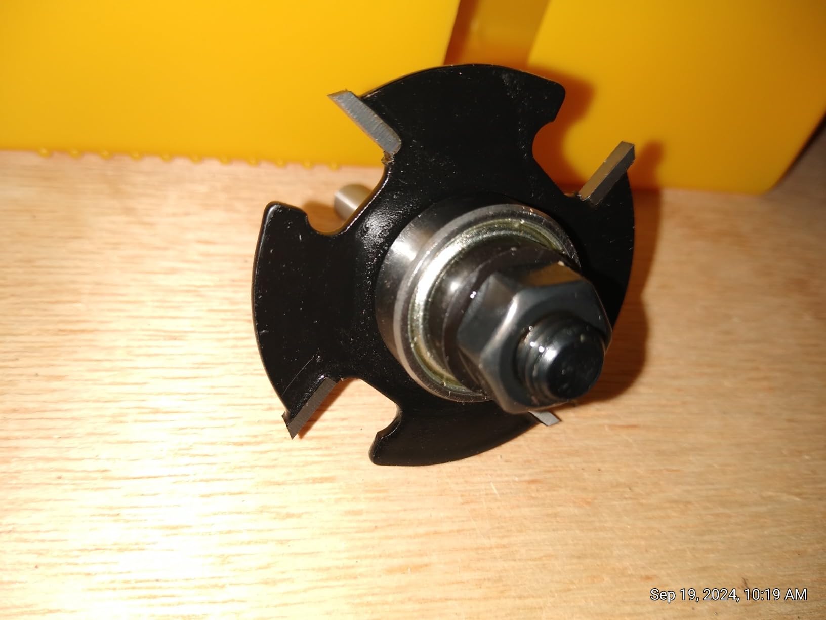 Slot Cutter Router Bit 1/4 Shank - 4-Wings, 9/16