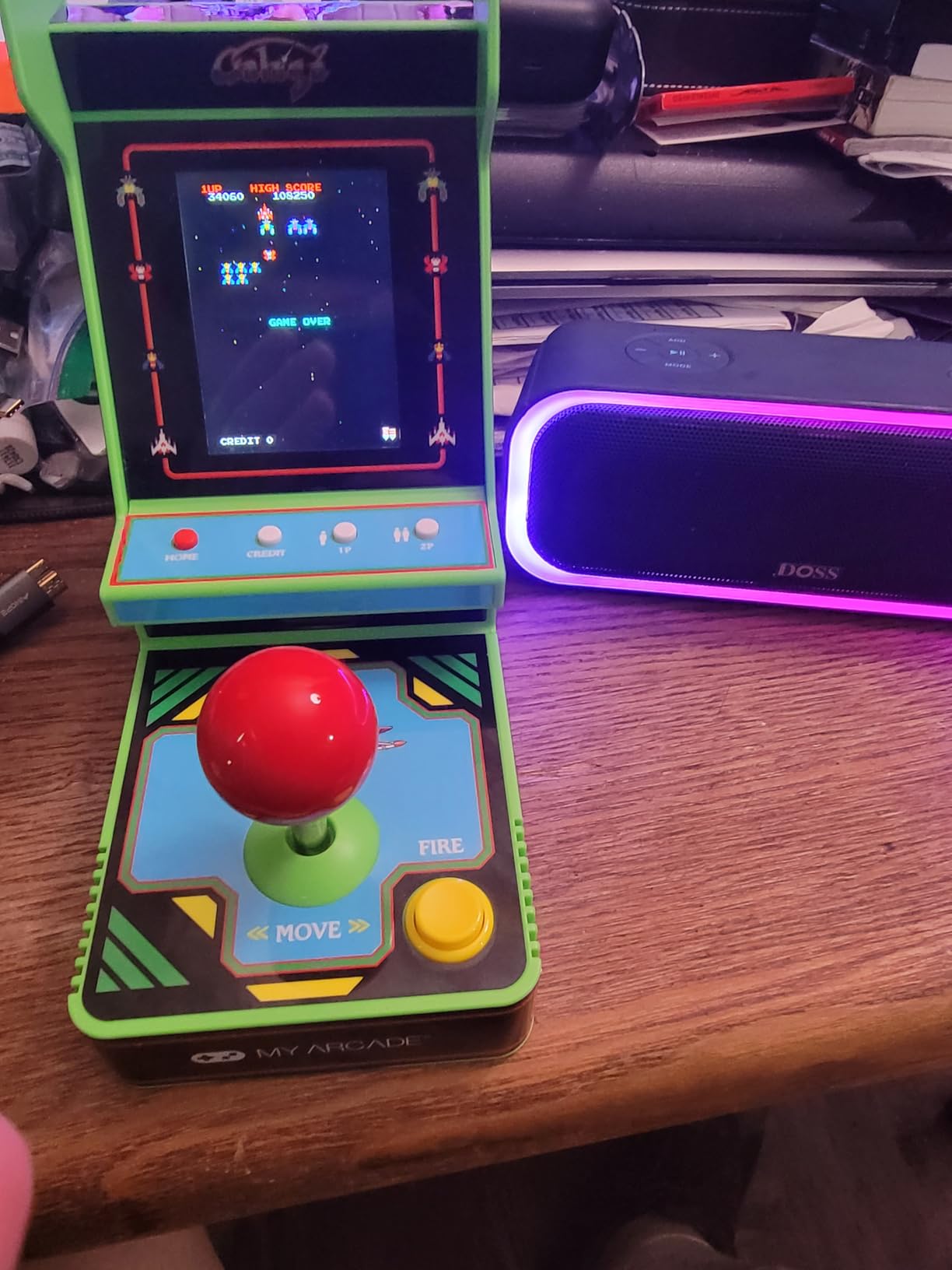 My Arcade Galaga Joystick Player: Galaga and Galaxian Console, 3.5