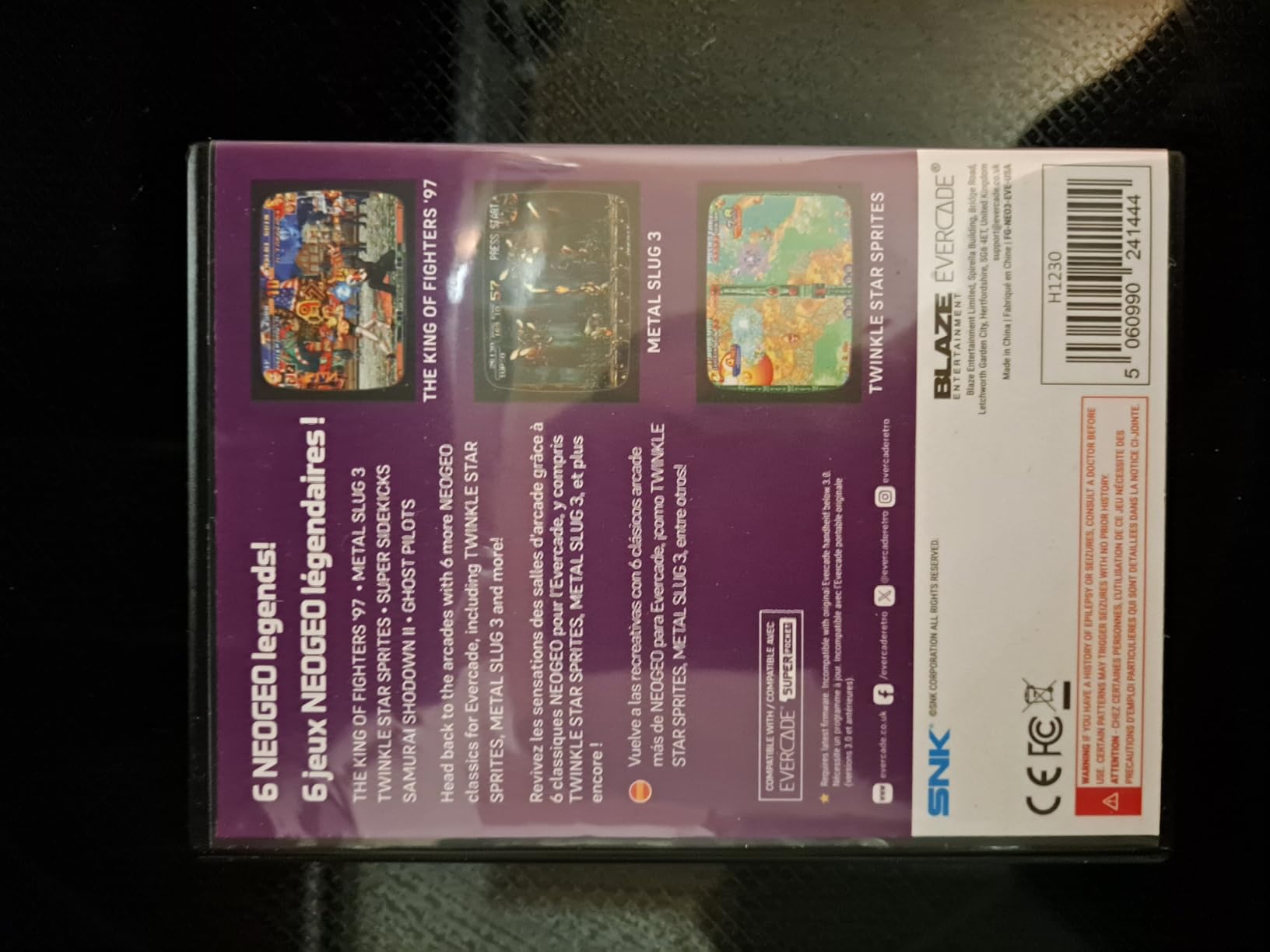 Blaze Evercade NeoGeo Arcade 3 customer photo 1